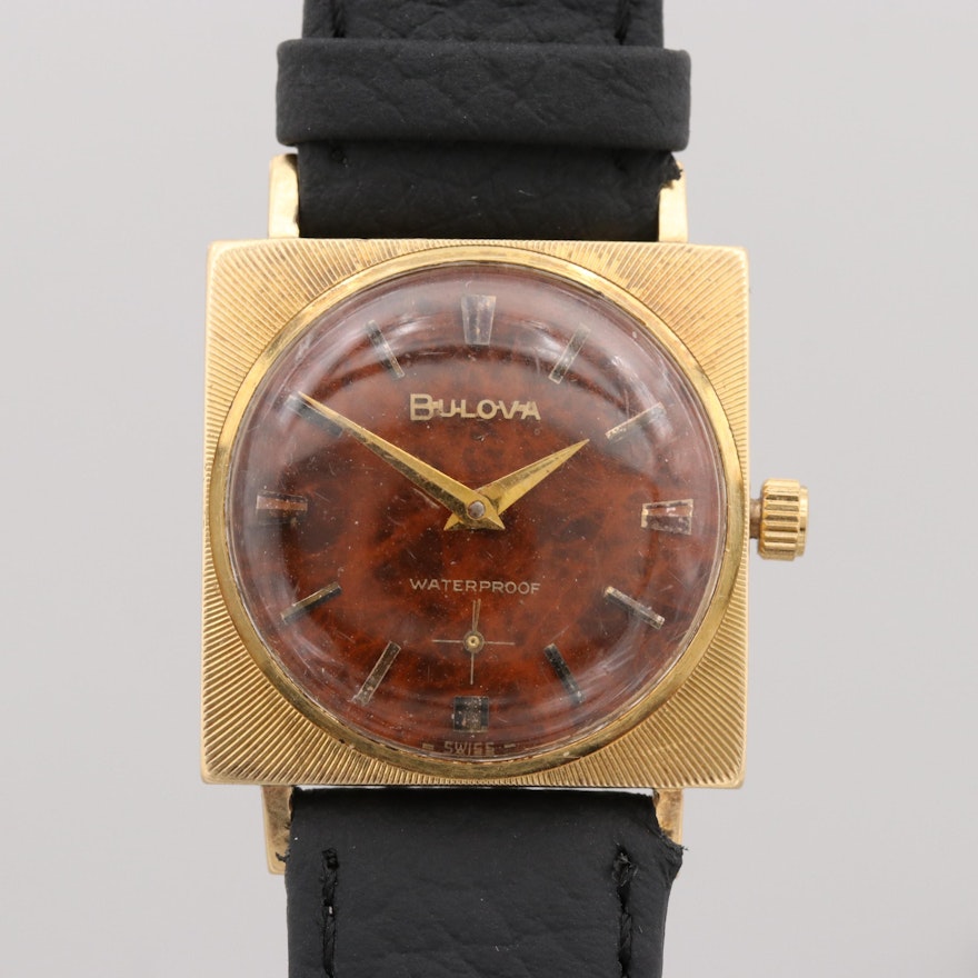 Bulova 18K Yellow Gold Wristwatch