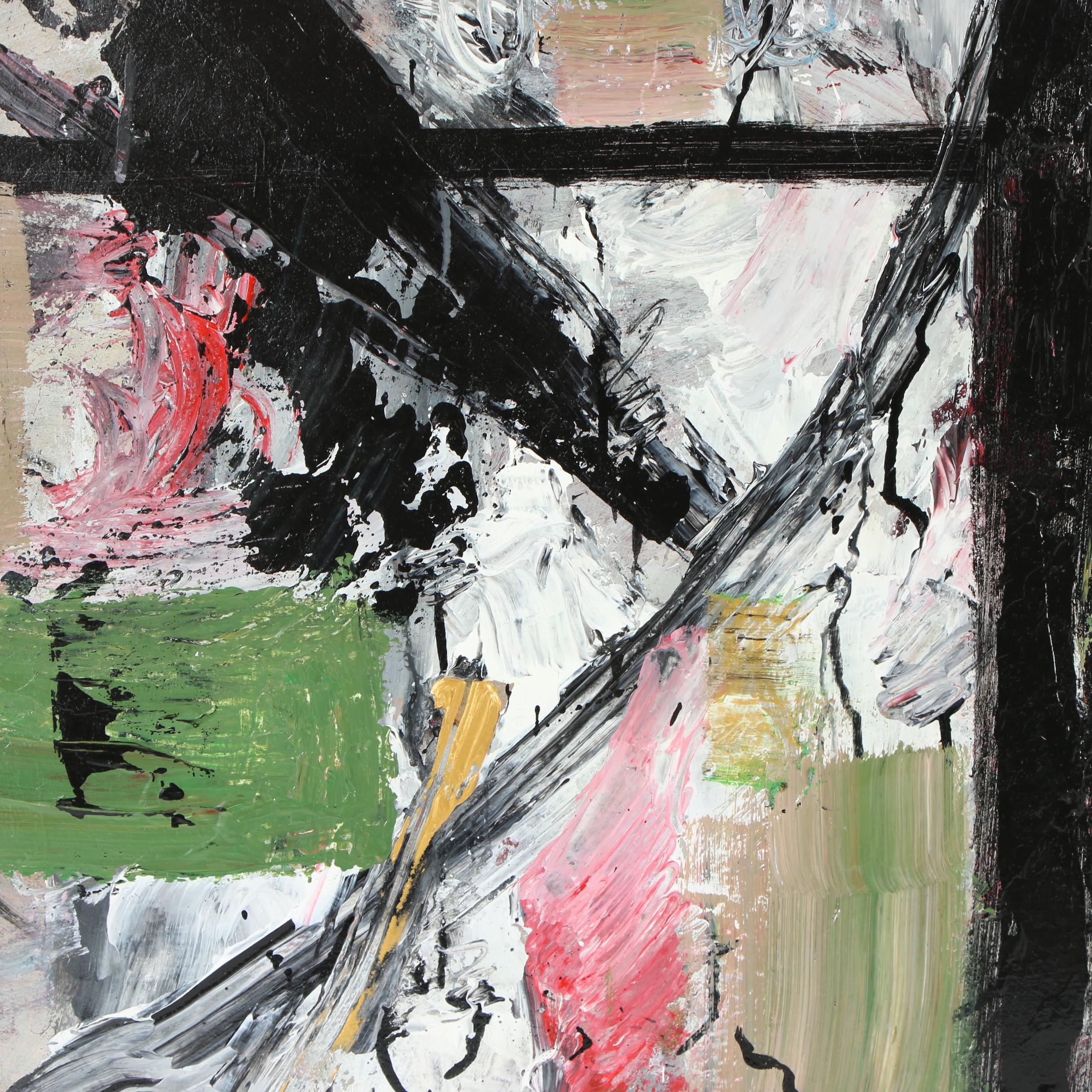 Randy Groden Mixed Media Painting "Polignano"