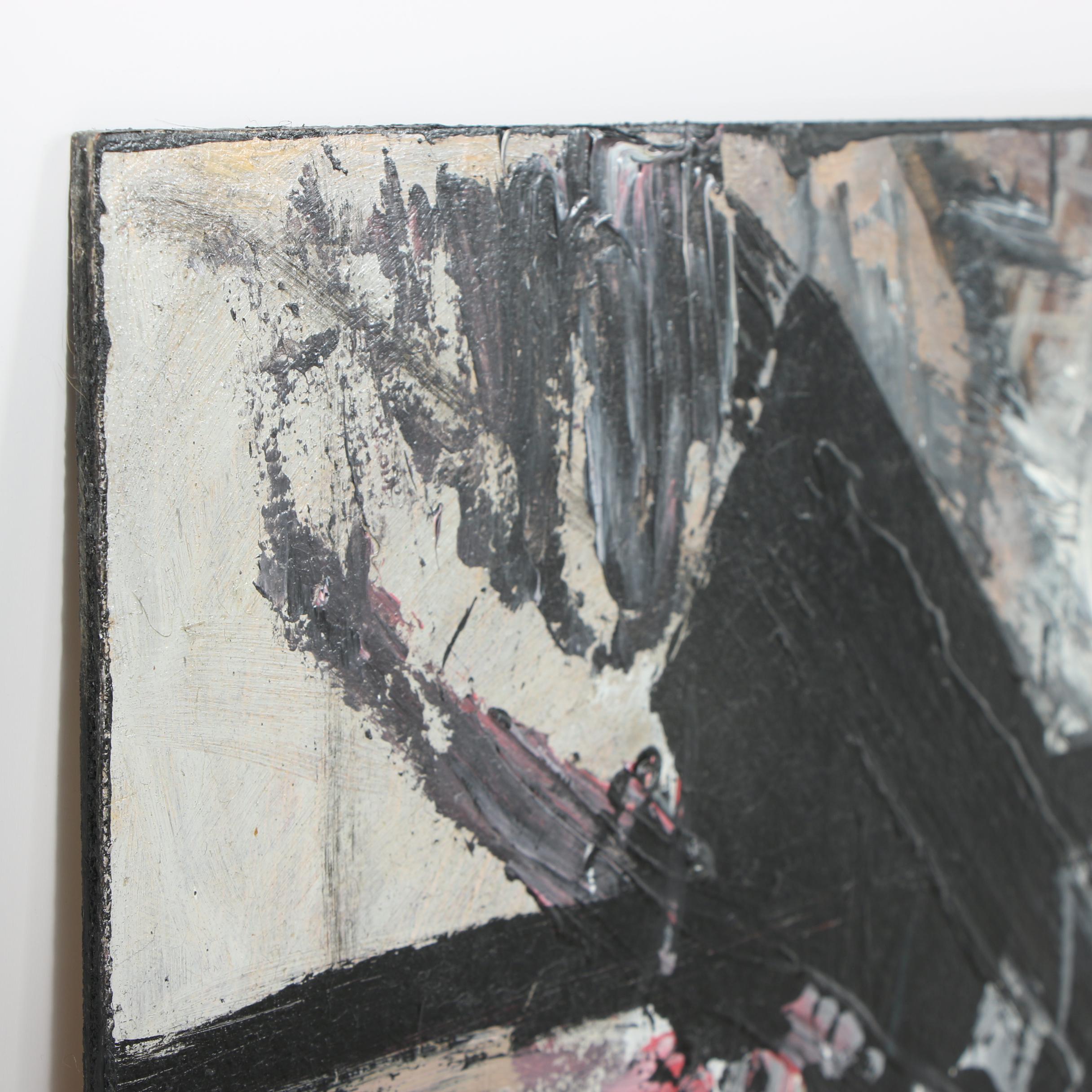 Randy Groden Mixed Media Painting "Polignano"