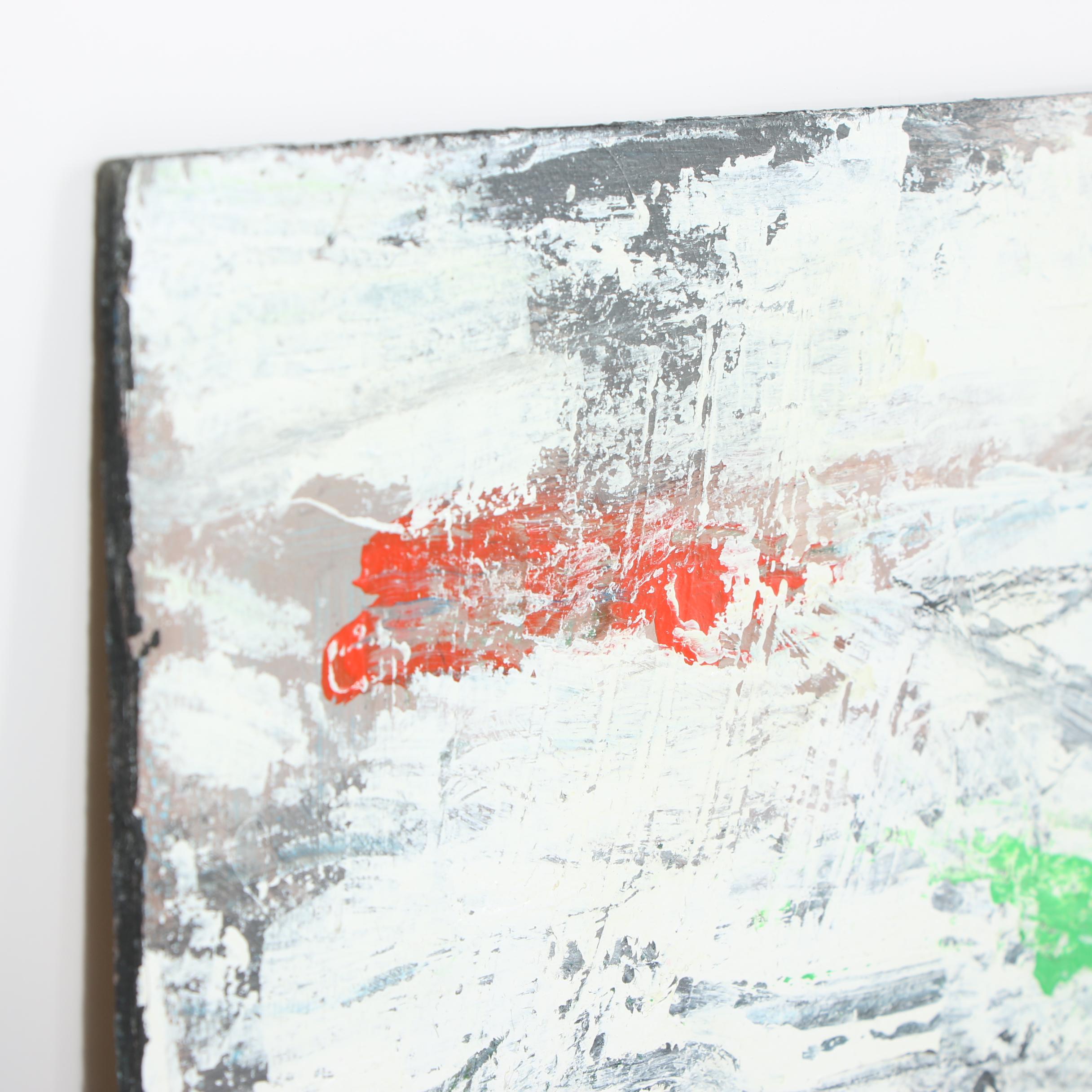 Randy Groden Mixed Media Painting "Oia"