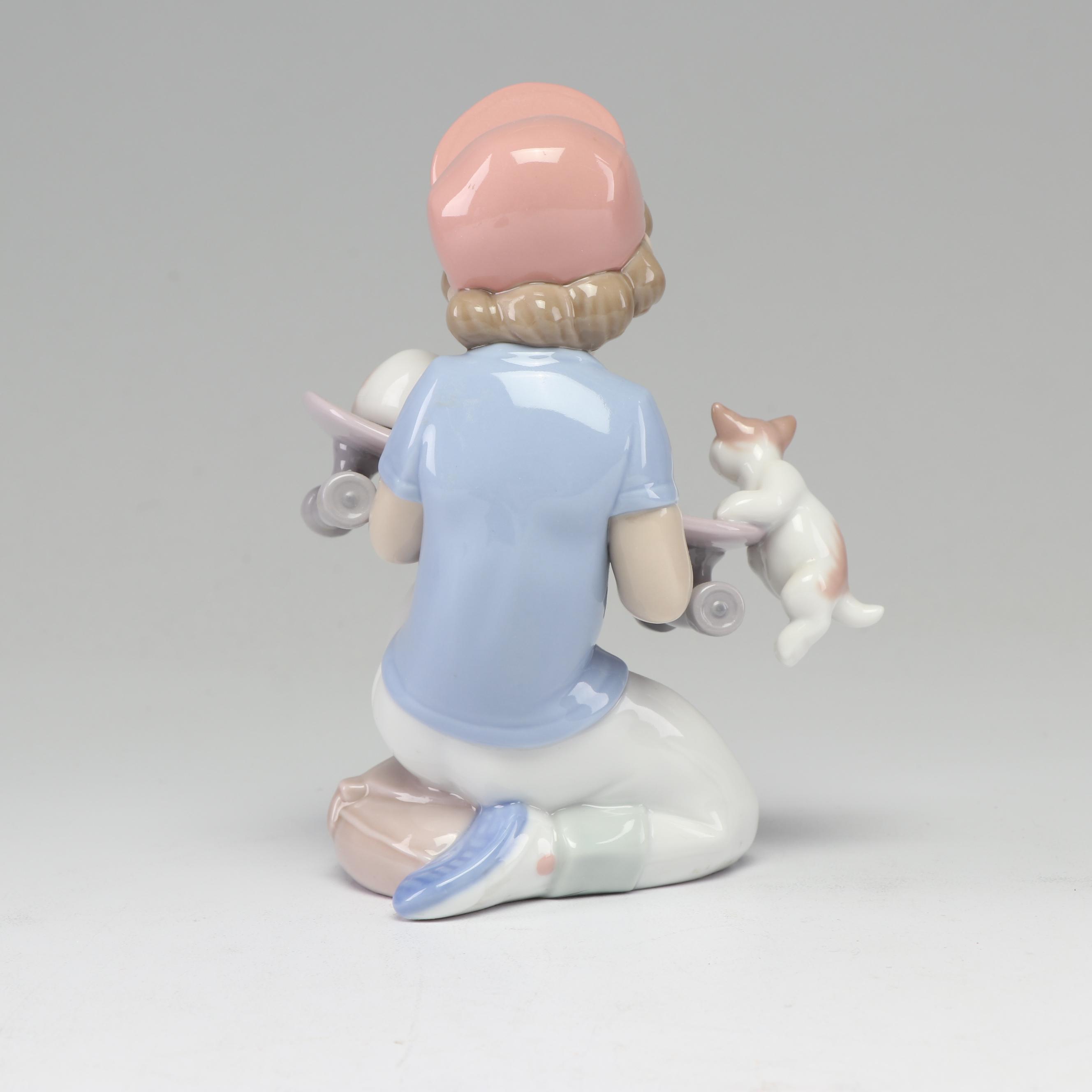 Lladró 1994 Event Figurine "Little Riders" #7623 Porcelain Figurine