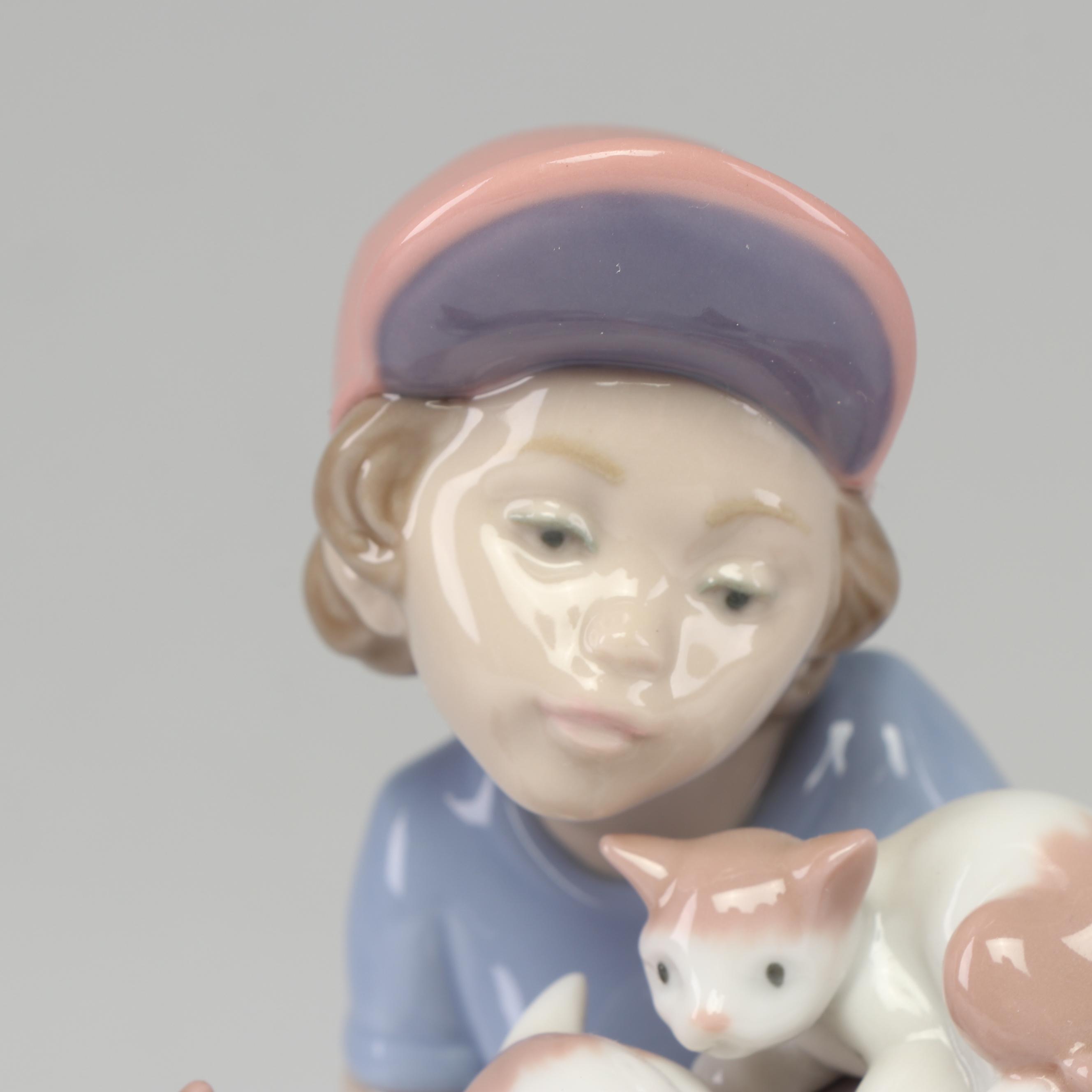 Lladró 1994 Event Figurine "Little Riders" #7623 Porcelain Figurine