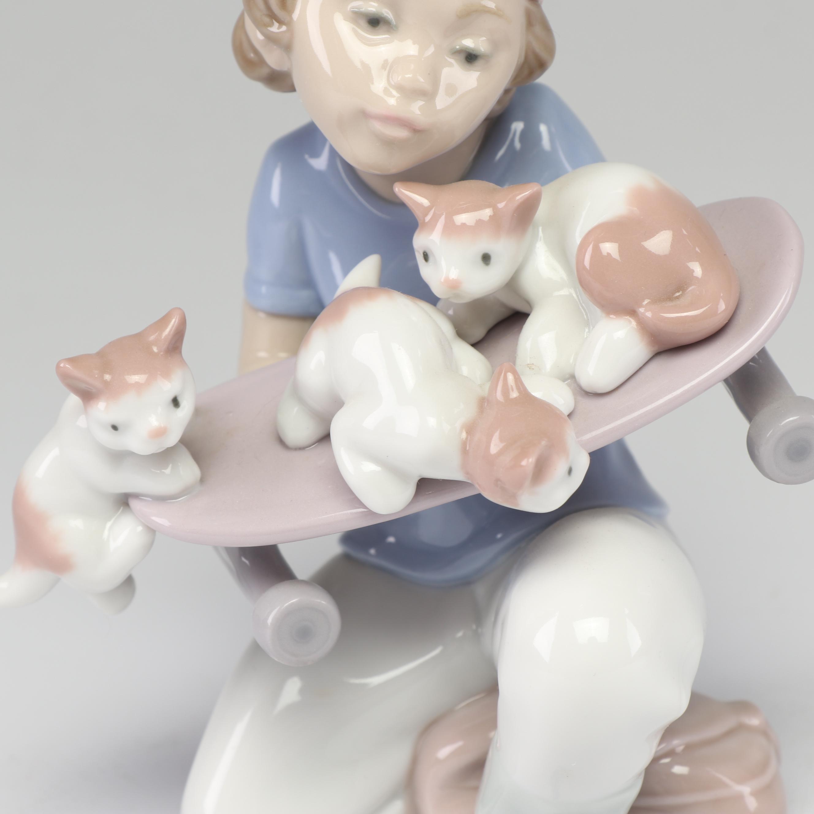 Lladró 1994 Event Figurine "Little Riders" #7623 Porcelain Figurine