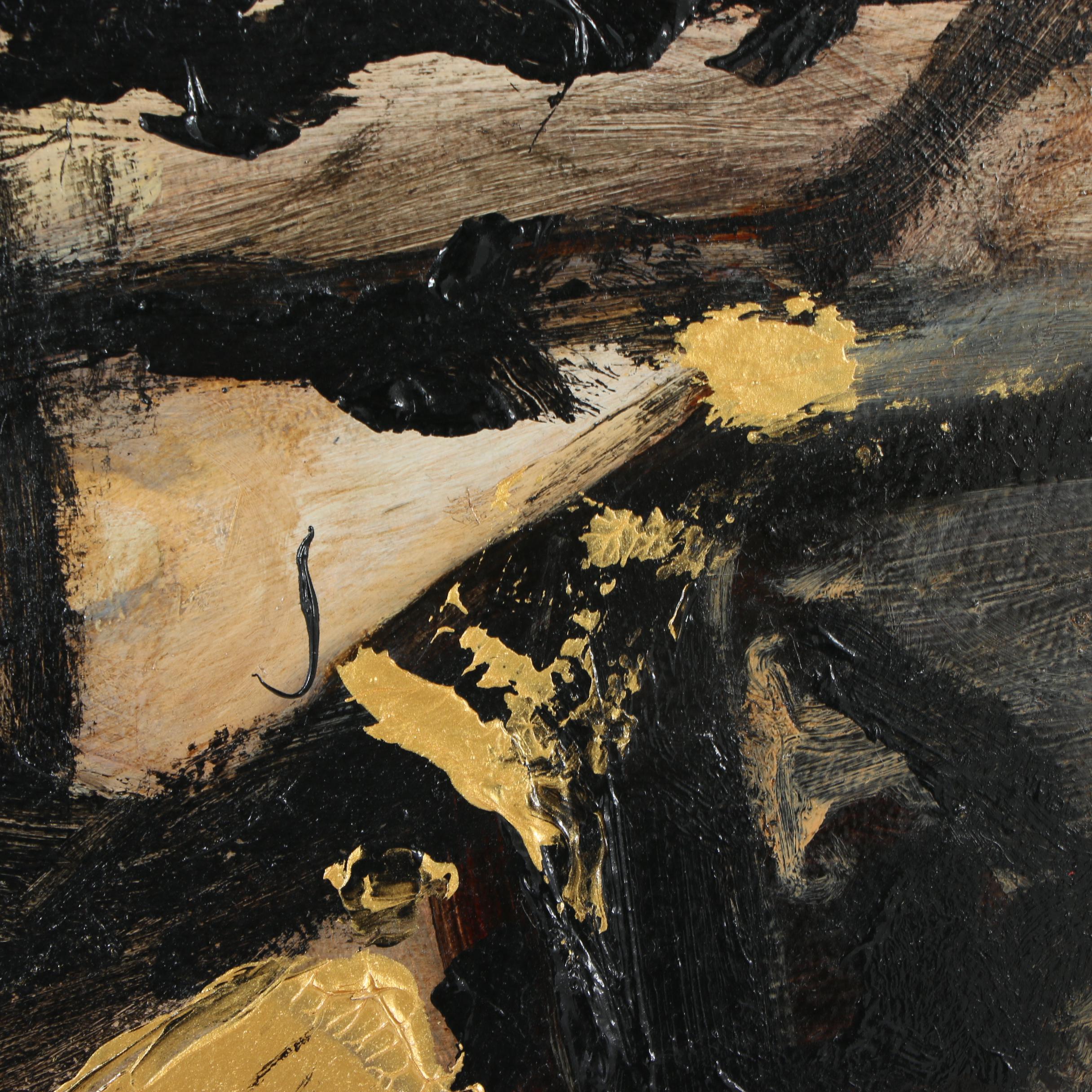 Randy Groden Mixed Media Painting "Tartan"