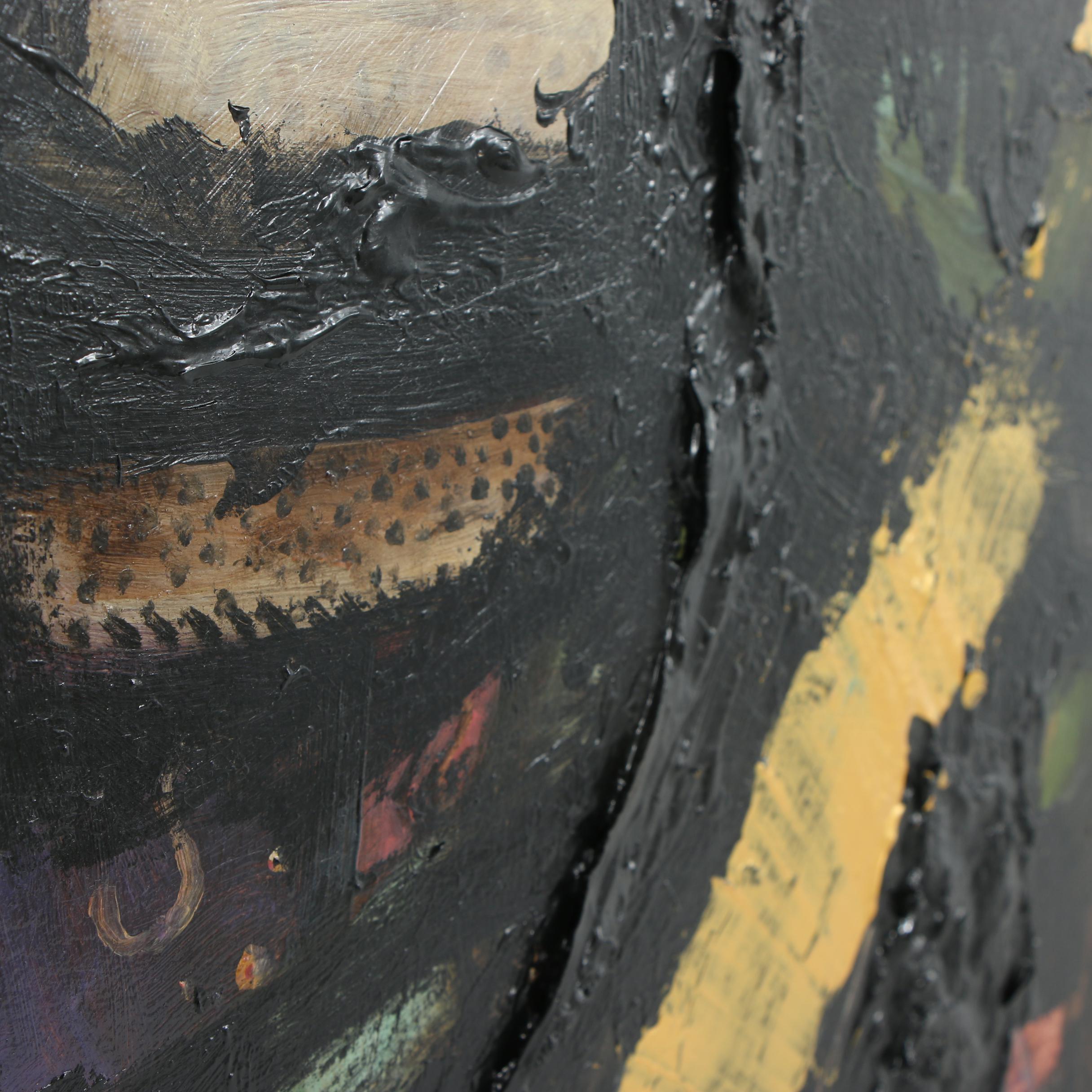 Randy Groden Mixed Media Painting "Tartan"