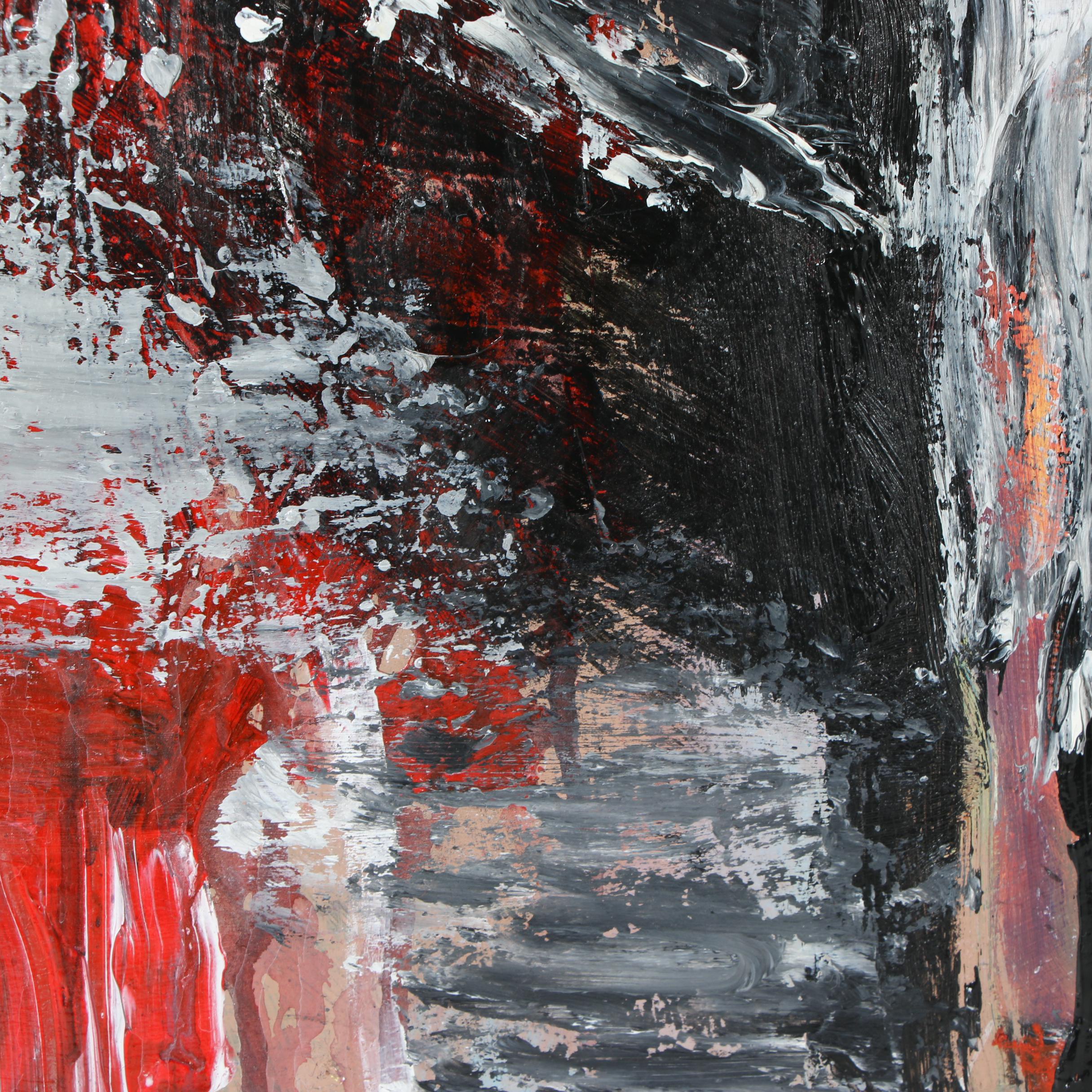 Randy Groden Mixed Media Painting "Orchomenus"