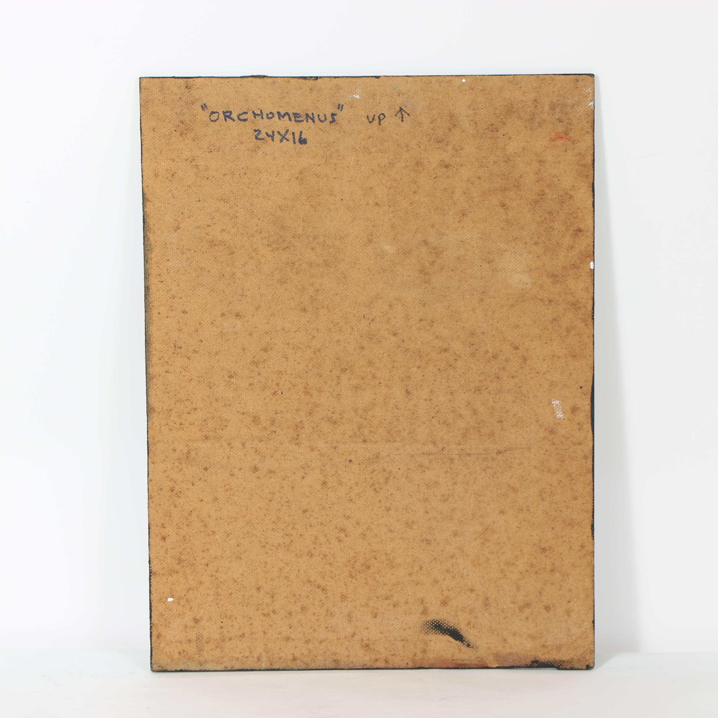 Randy Groden Mixed Media Painting "Orchomenus"