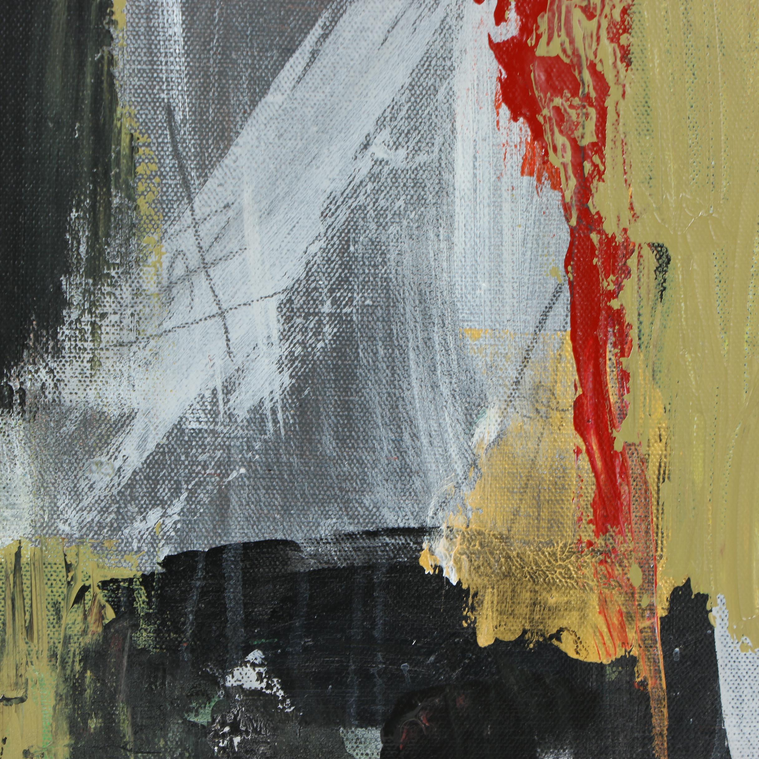 Randy Groden Mixed Media Painting "Naxos"