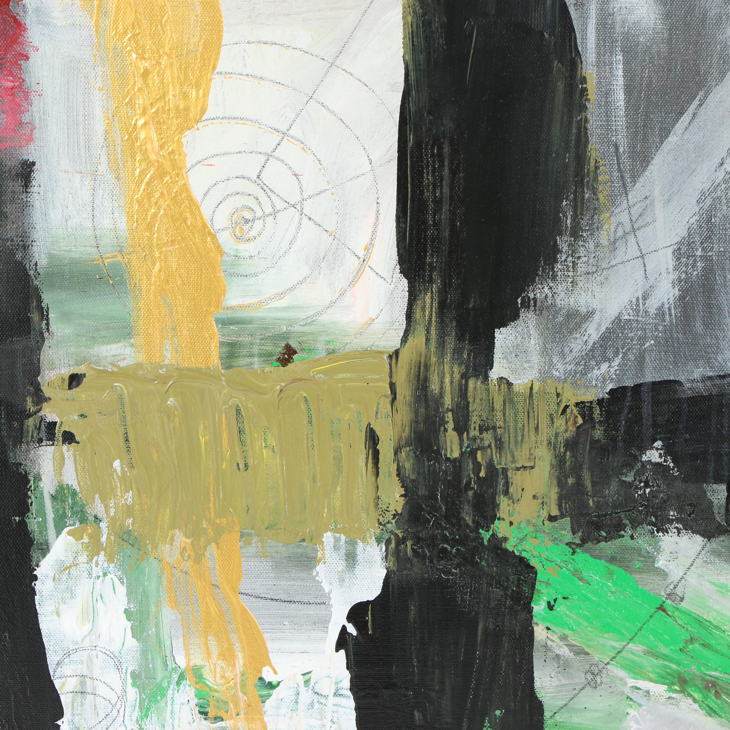 Randy Groden Mixed Media Painting "Naxos"