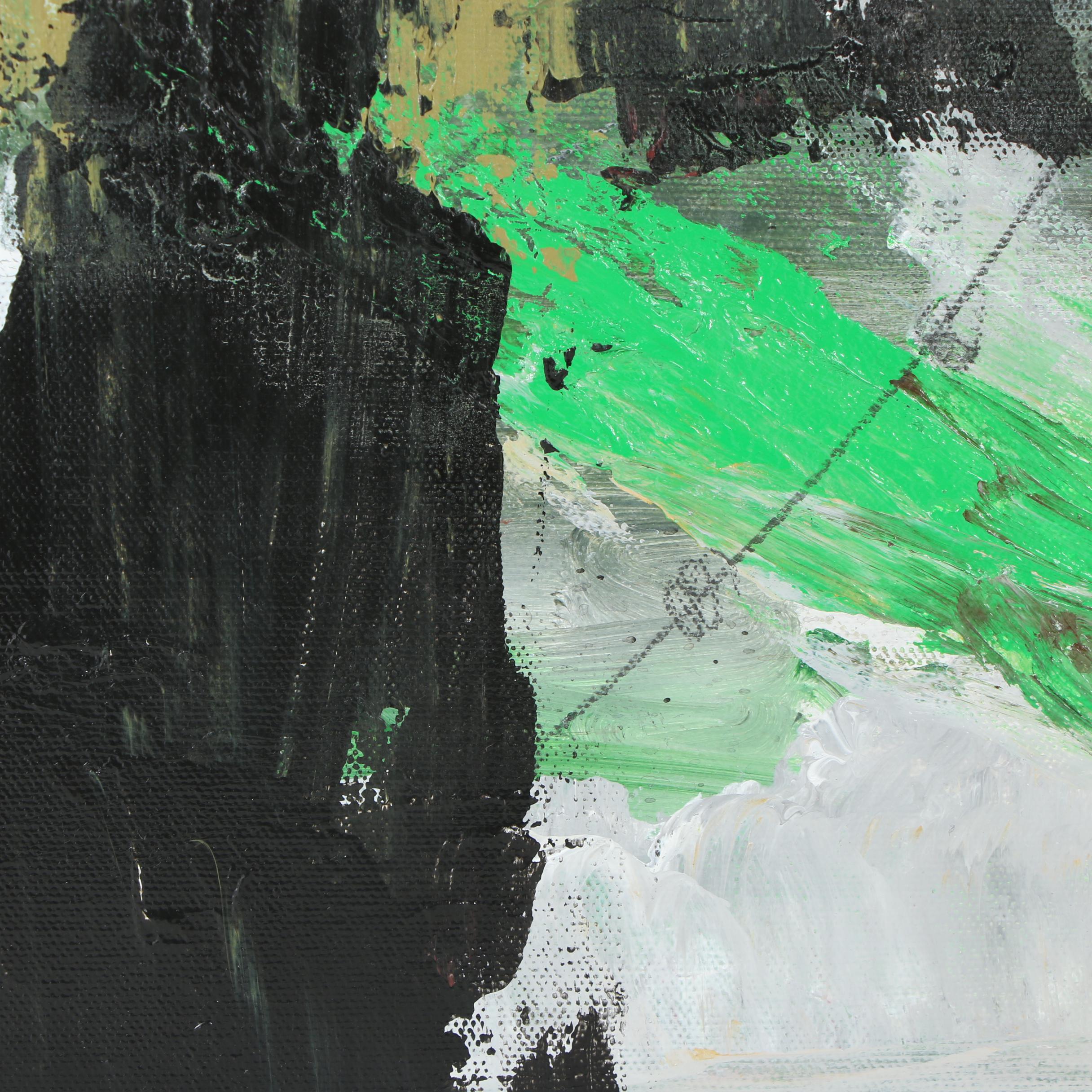 Randy Groden Mixed Media Painting "Naxos"