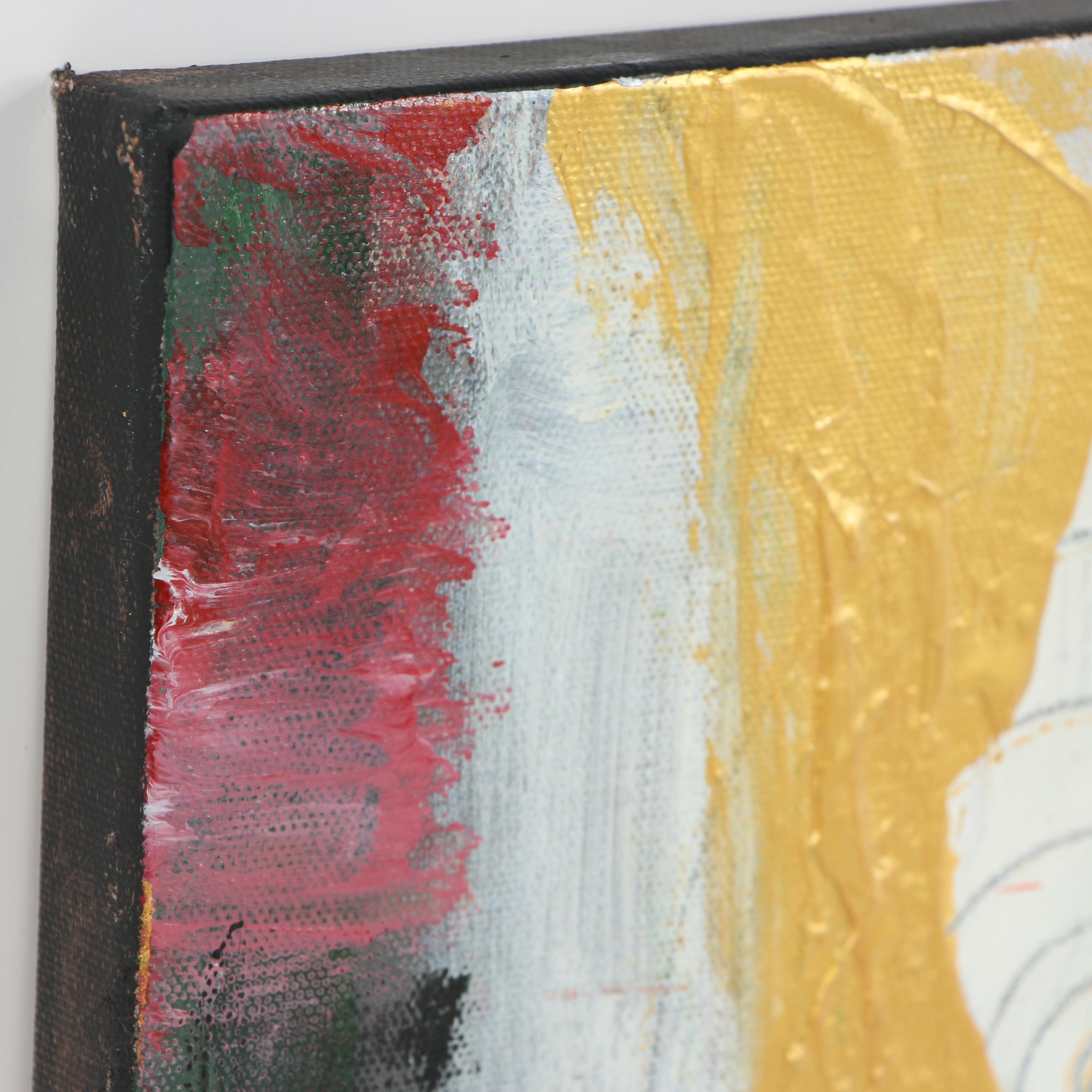 Randy Groden Mixed Media Painting "Naxos"