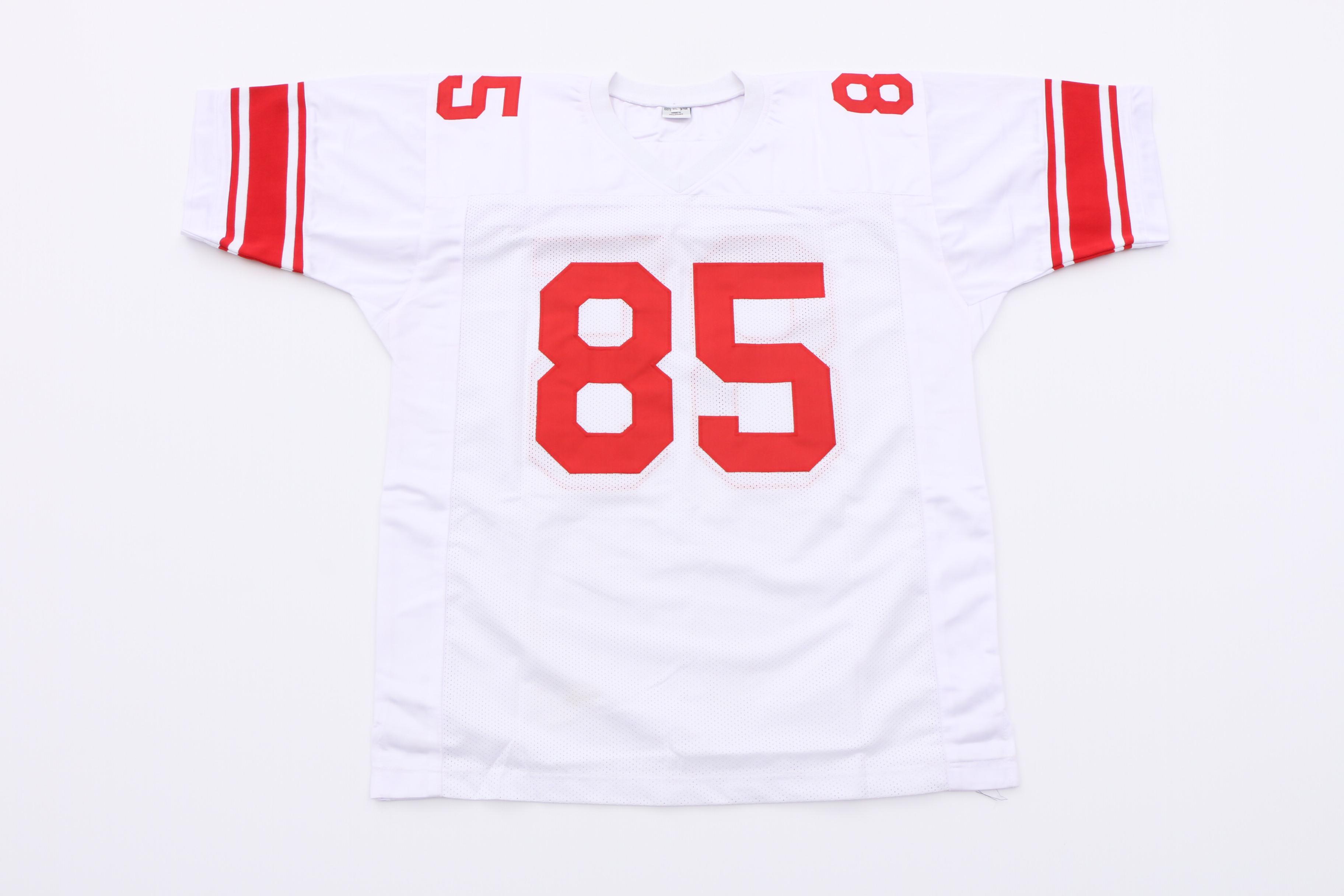 Martellus Bennett Signed Giants Replica Football Jersey  COA