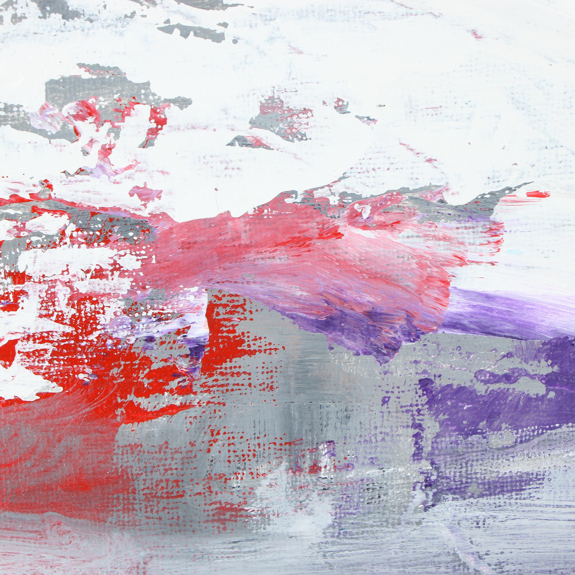 Randy Groden Mixed Media Painting "Shape of My Heart"