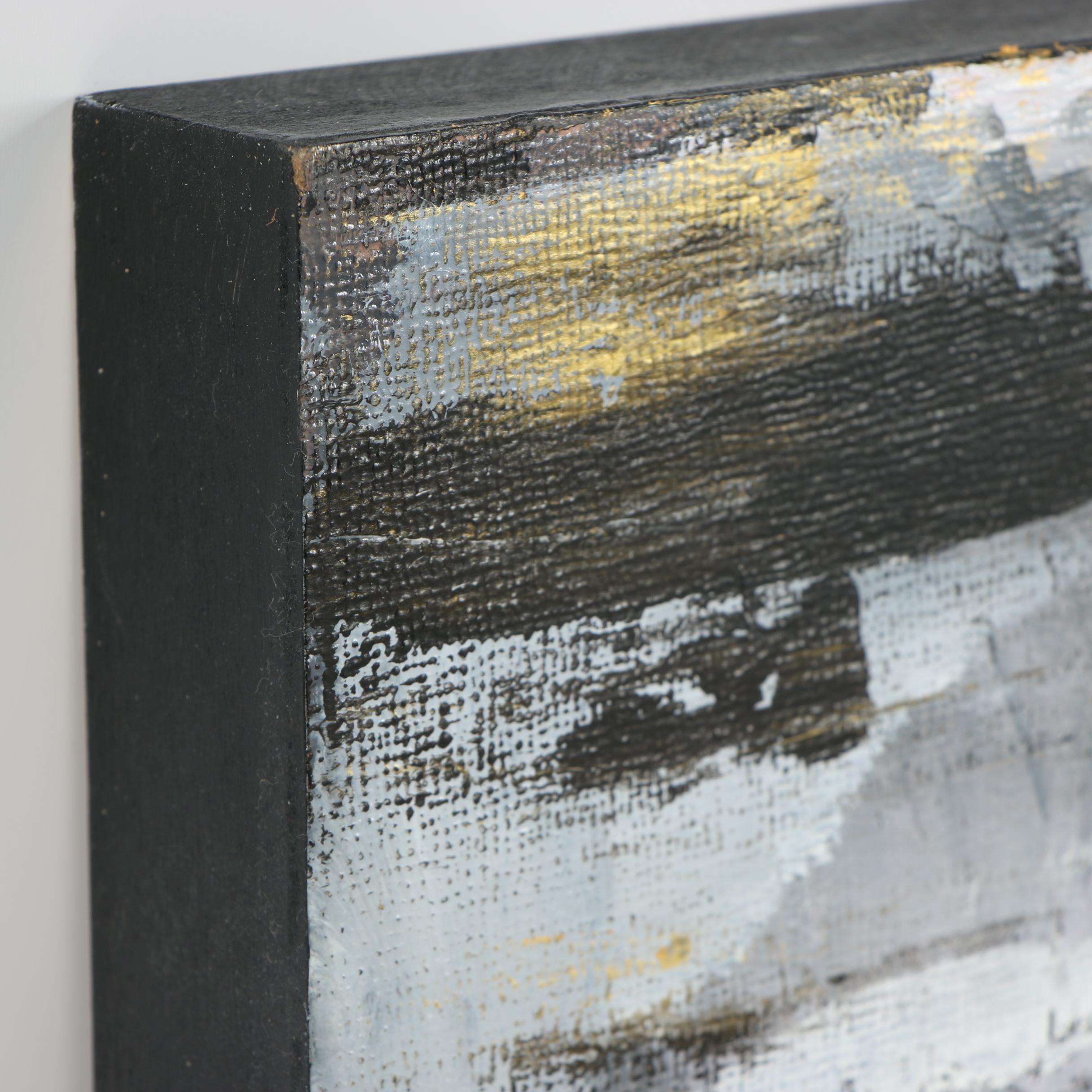 Randy Groden Mixed Media Painting "Shape of My Heart"