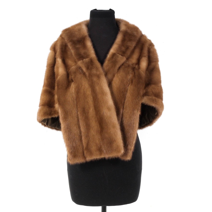 Mink Fur Stole, Vintage