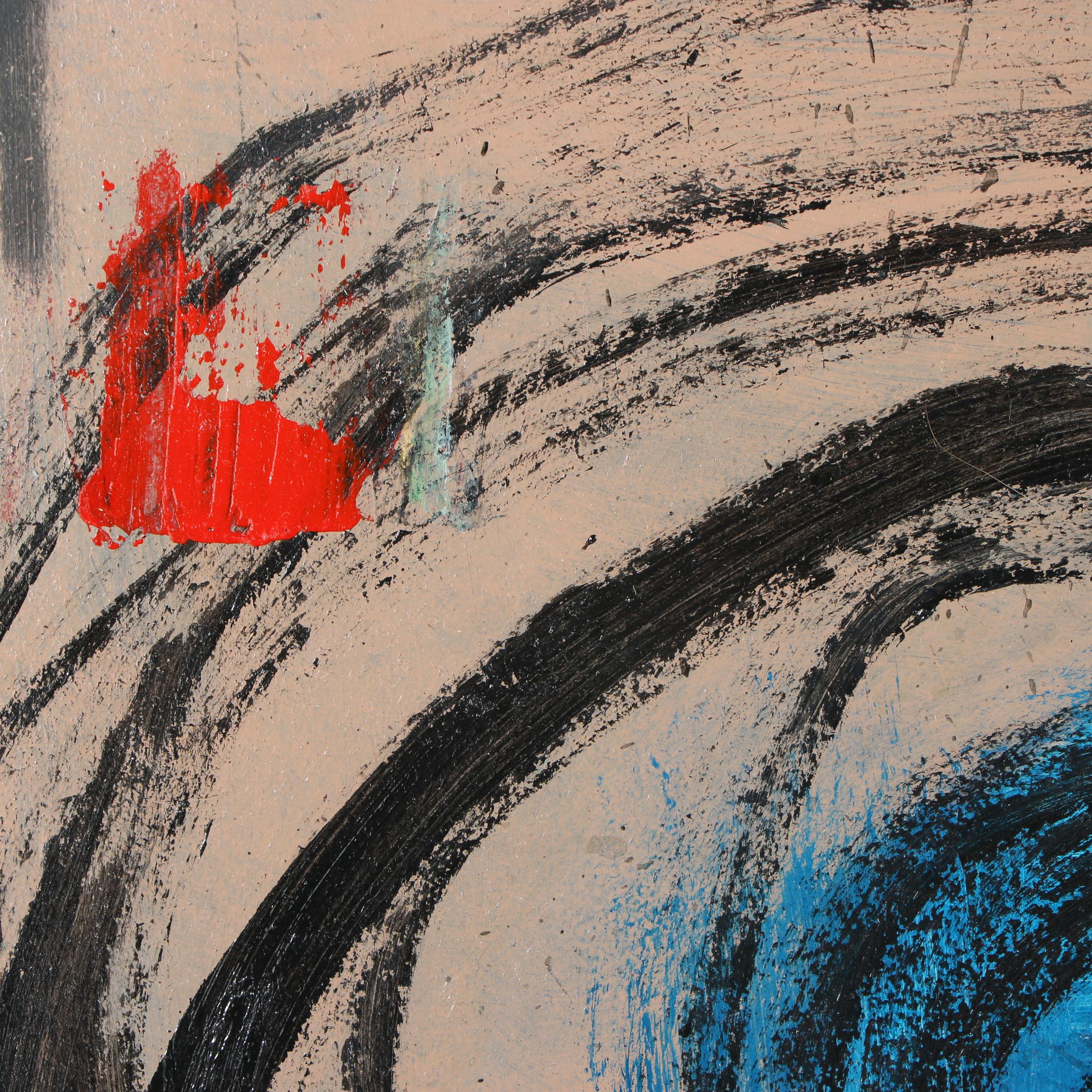 Randy Groden Mixed Media Painting "Iviron"