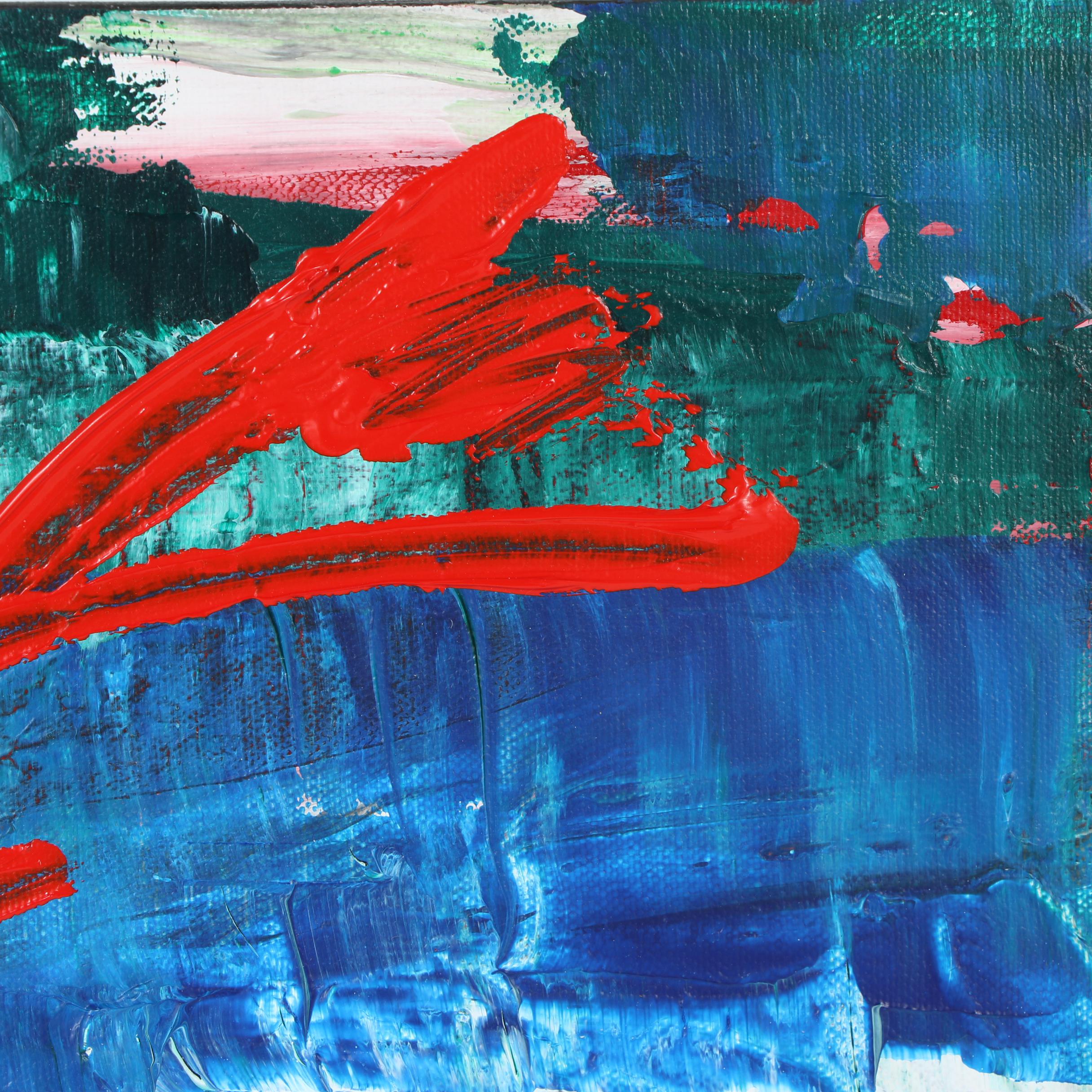 Randy Groden Mixed Media Painting "Maereio"