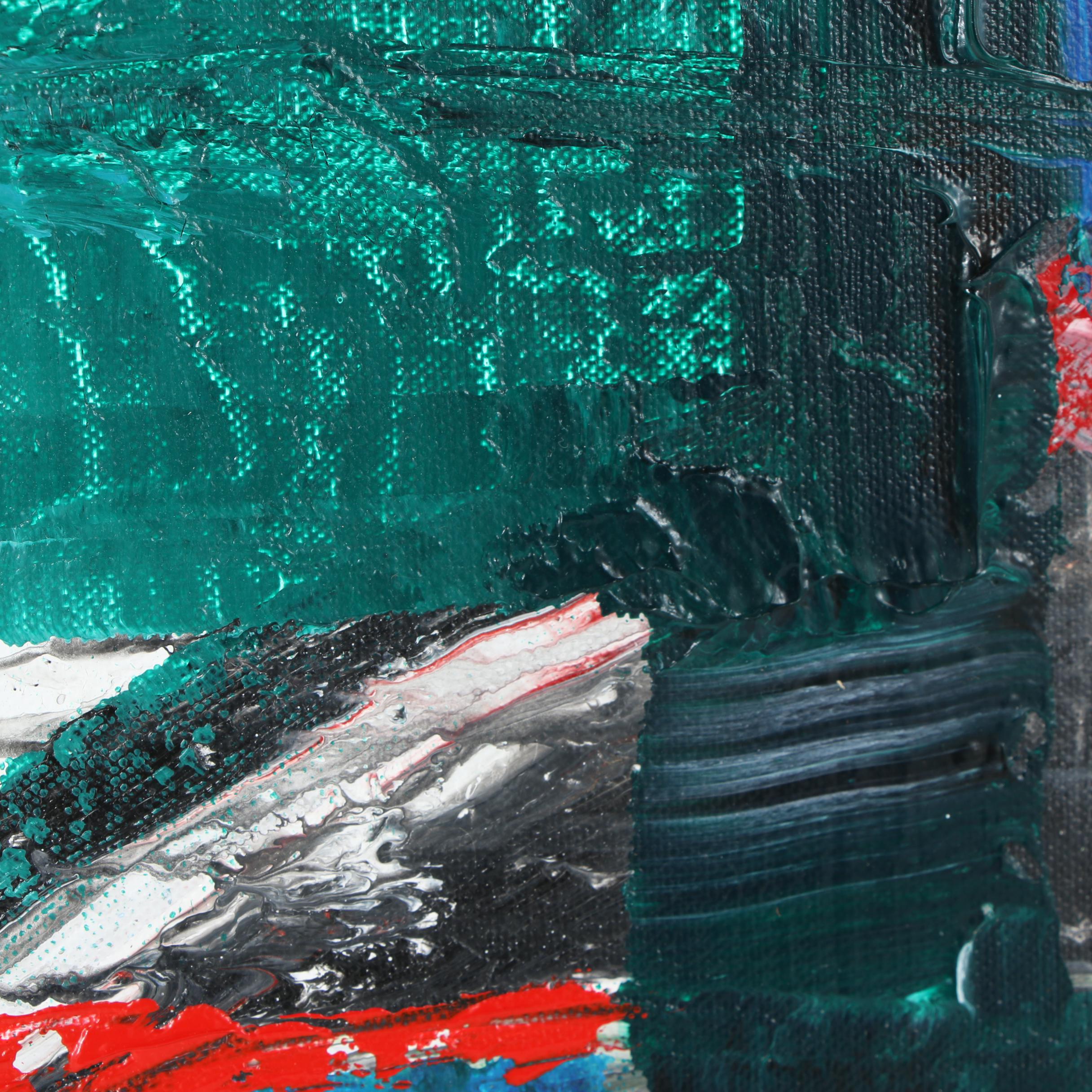 Randy Groden Mixed Media Painting "Maereio"