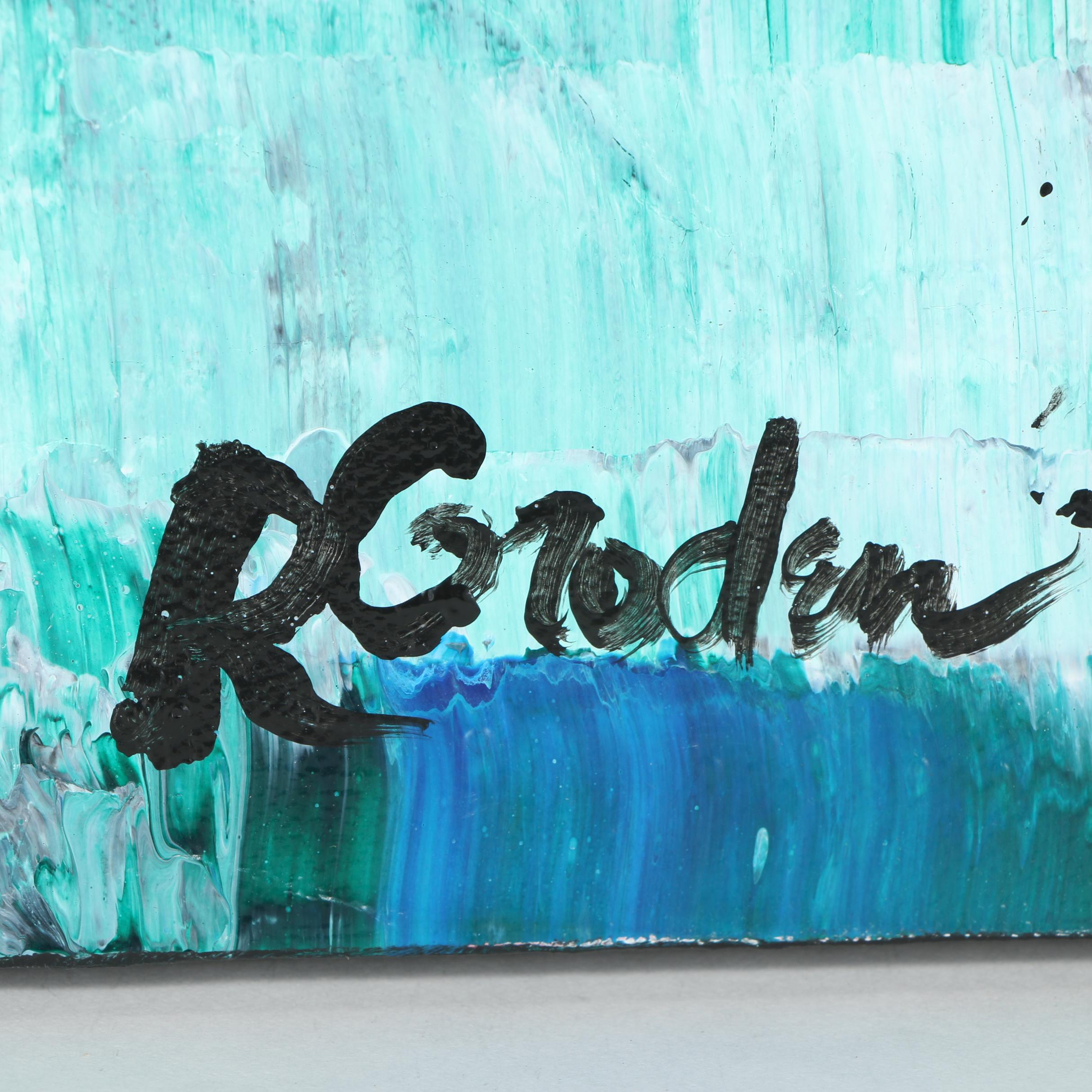Randy Groden Mixed Media Painting "Maereio"