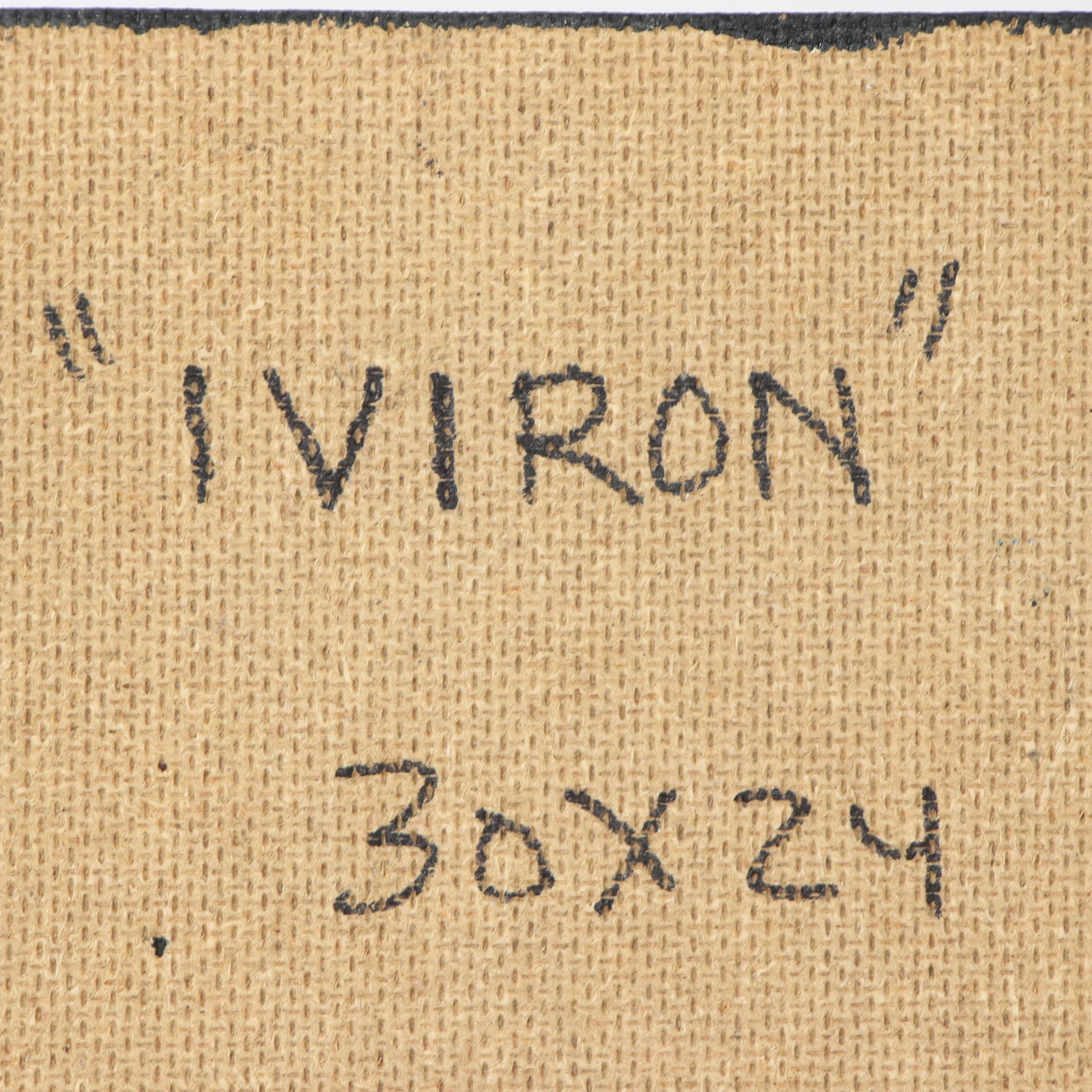 Randy Groden Mixed Media Painting "Iviron"