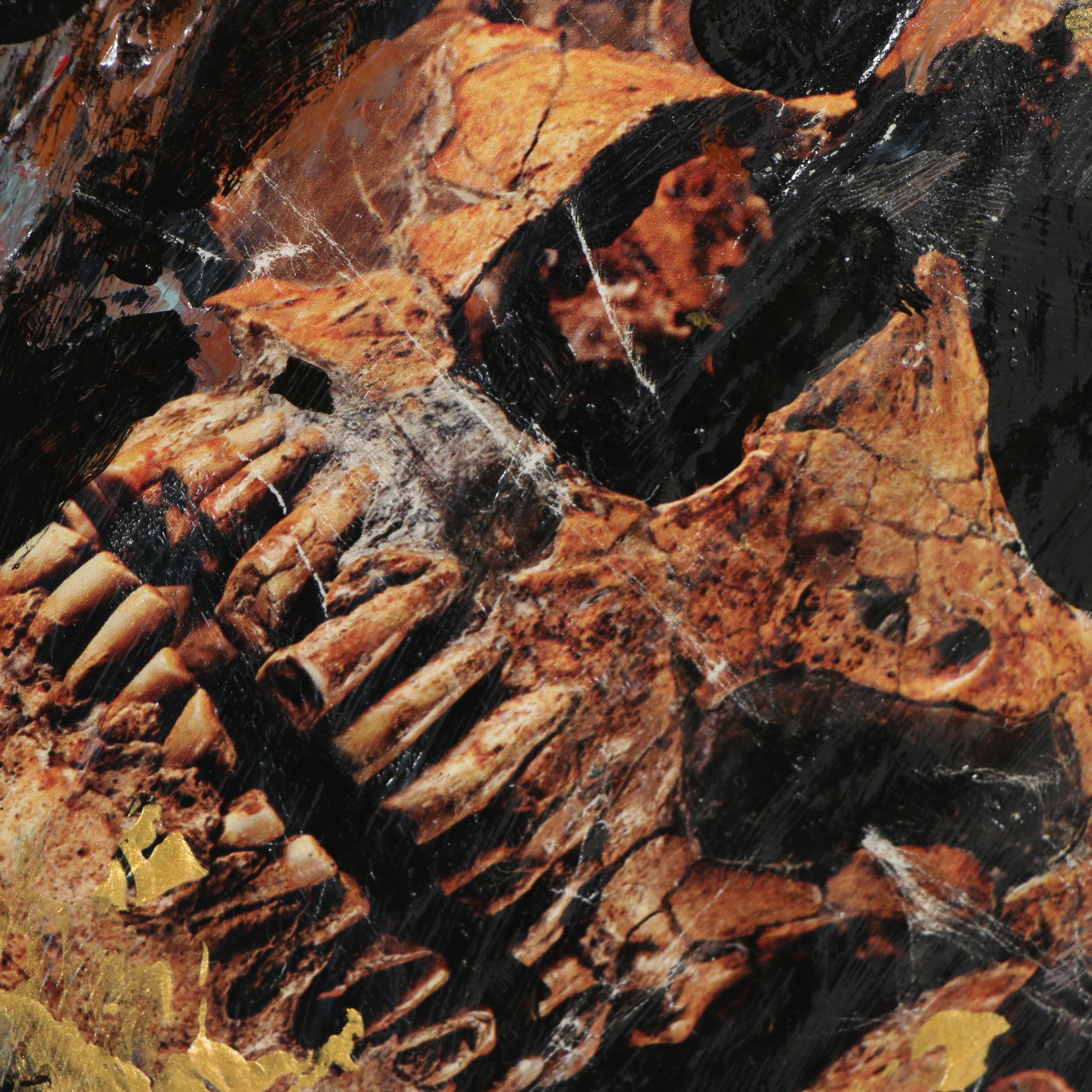 Randy Groden Mixed Media Painting "Umanta"