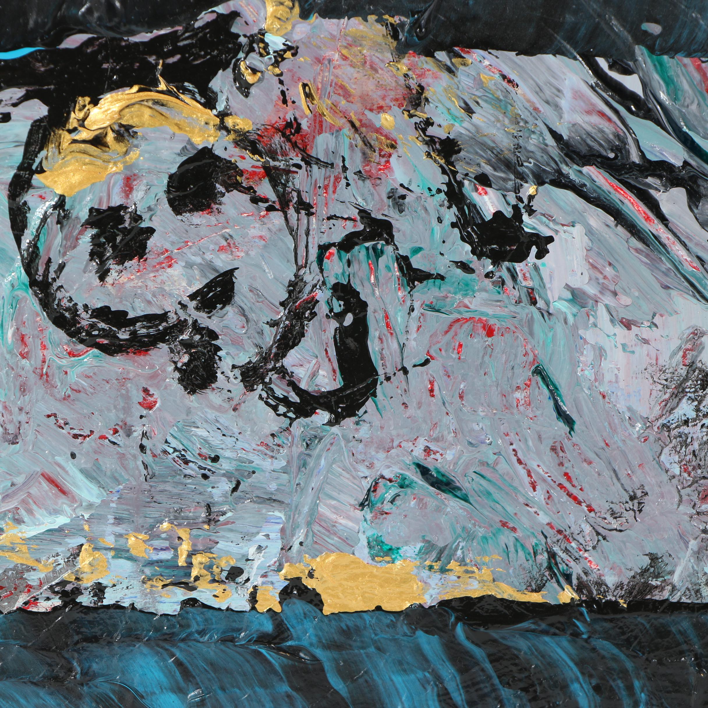 Randy Groden Mixed Media Painting "Umanta"