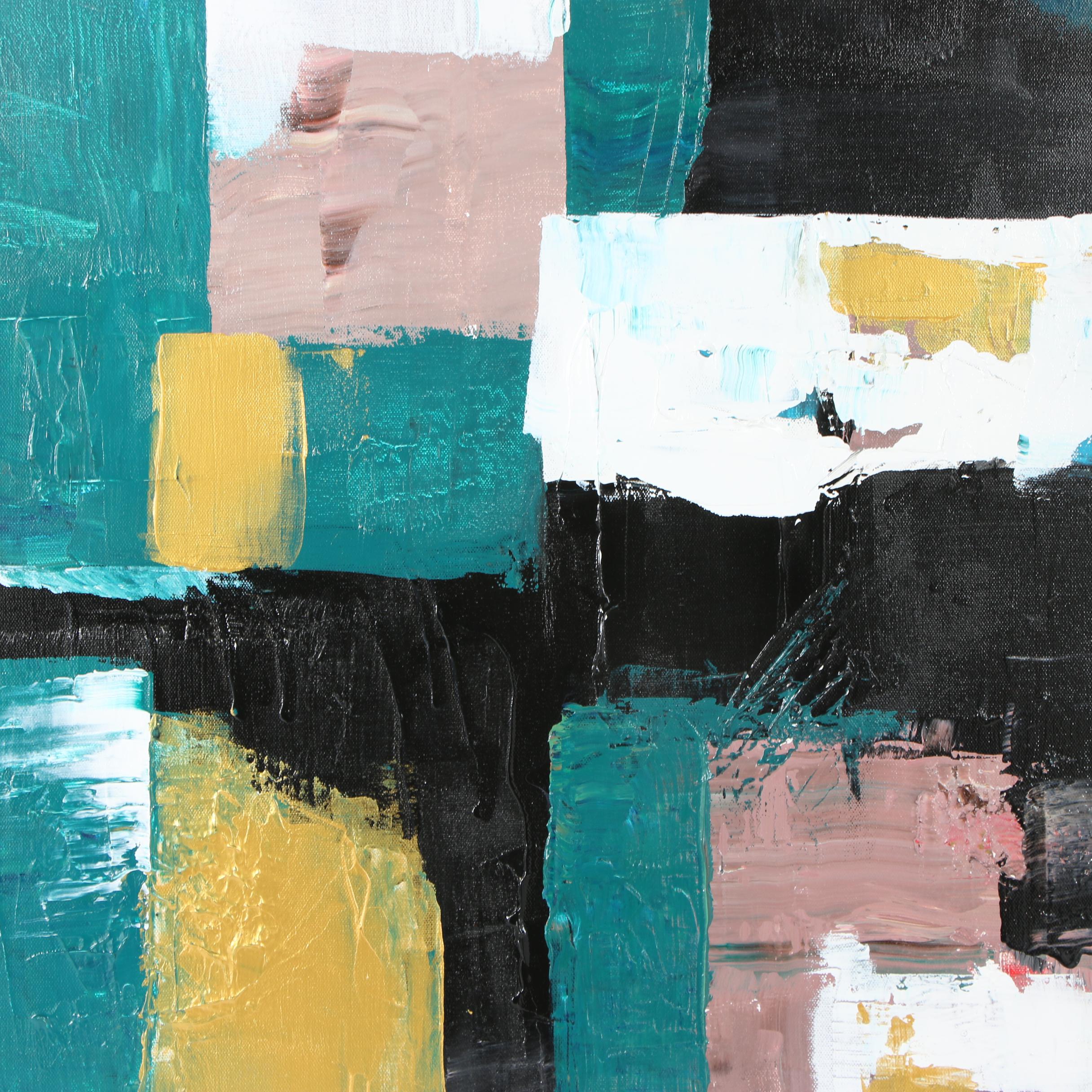 Randy Groden Mixed Media Painting "Arta"