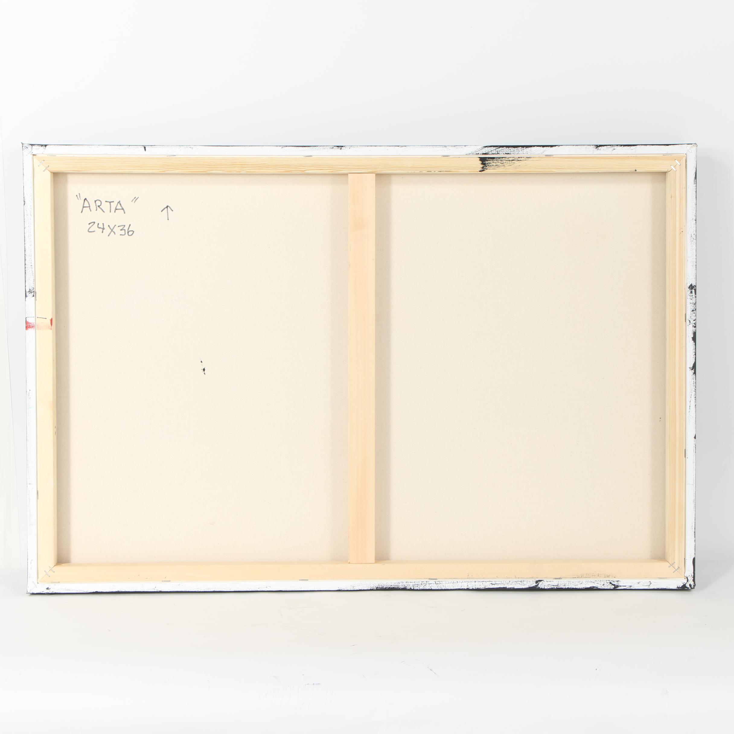 Randy Groden Mixed Media Painting "Arta"