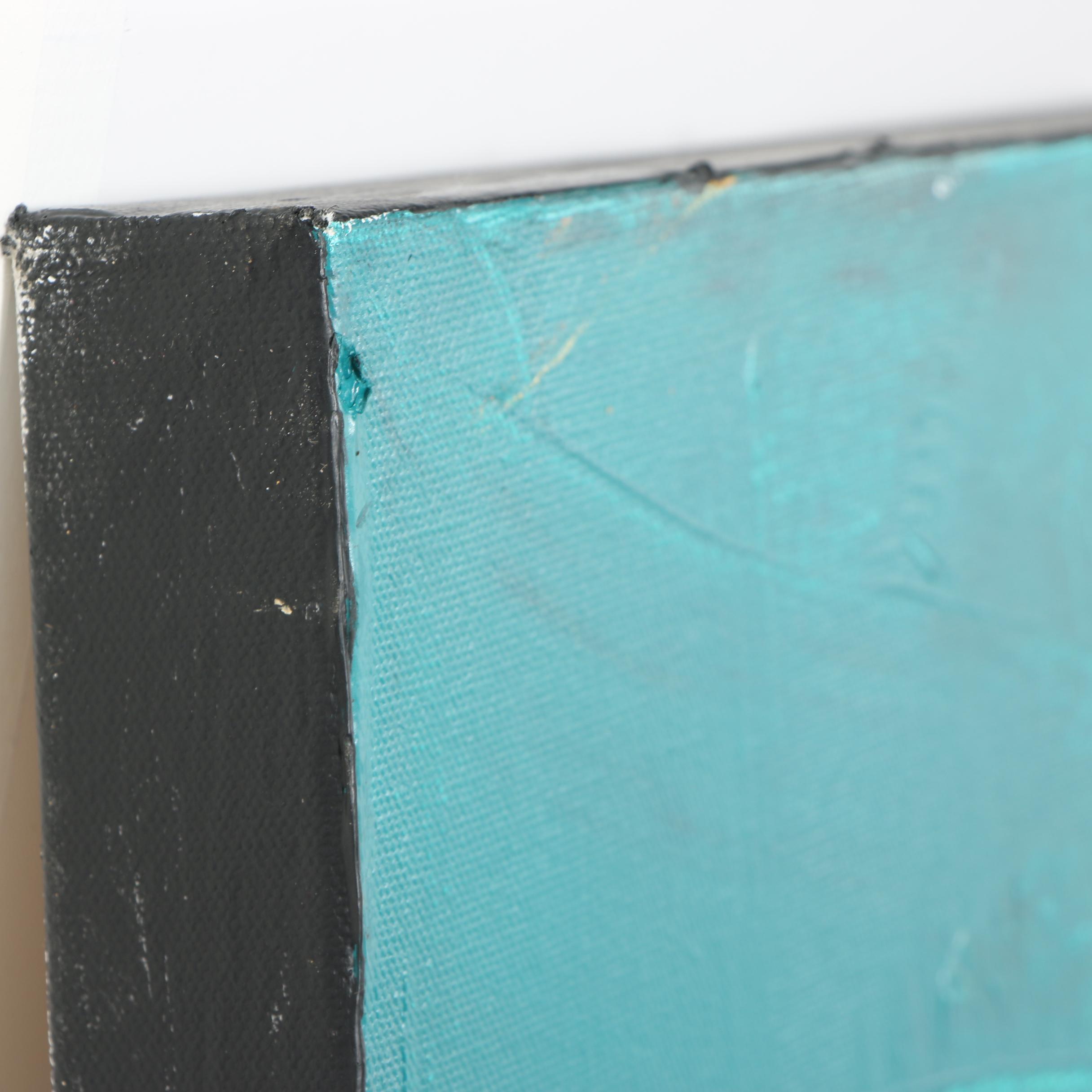 Randy Groden Mixed Media Painting "Arta"