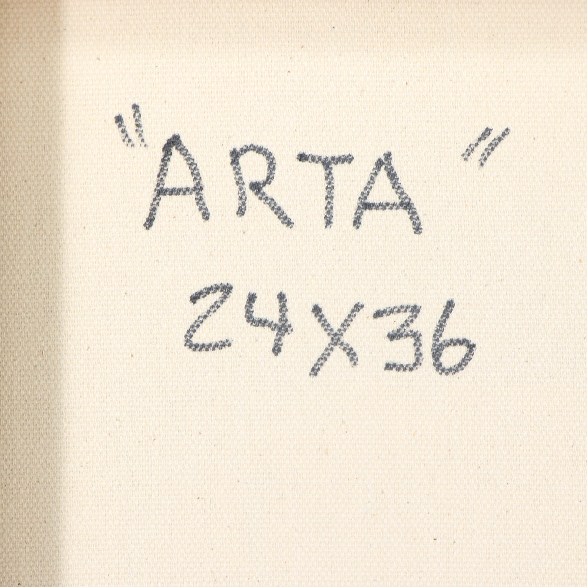 Randy Groden Mixed Media Painting "Arta"