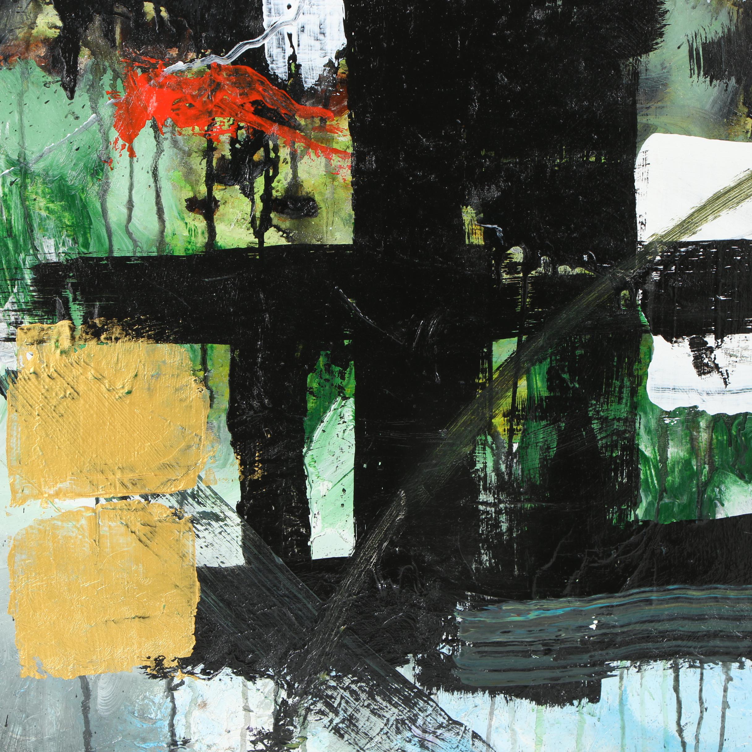 Randy Groden Mixed Media Painting "Chania"