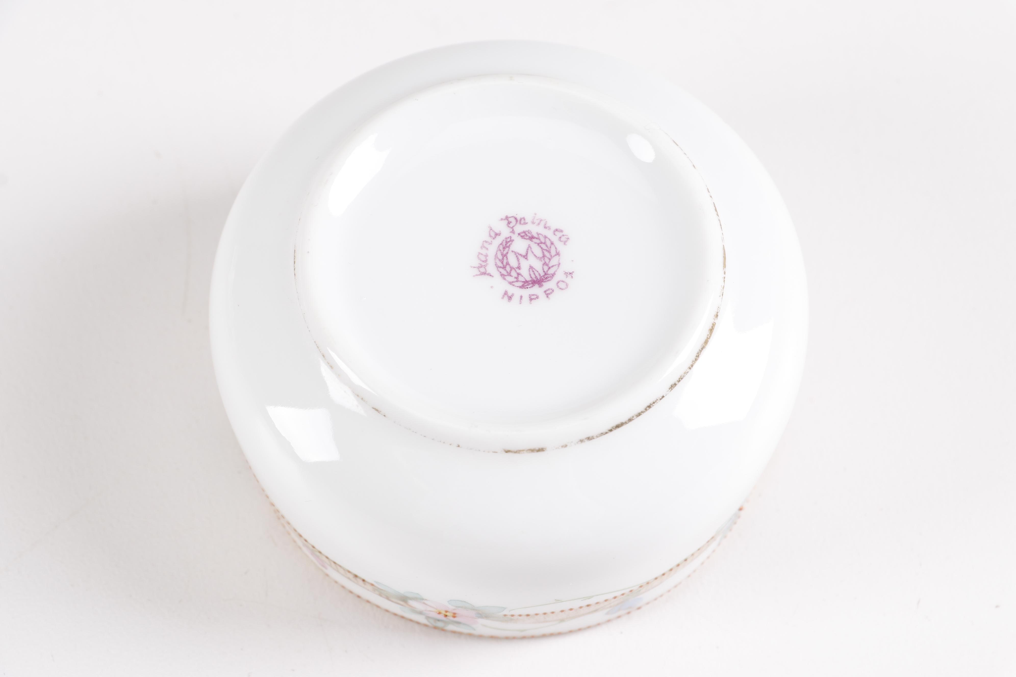 Nippon Hand Painted Miniature Tea Set