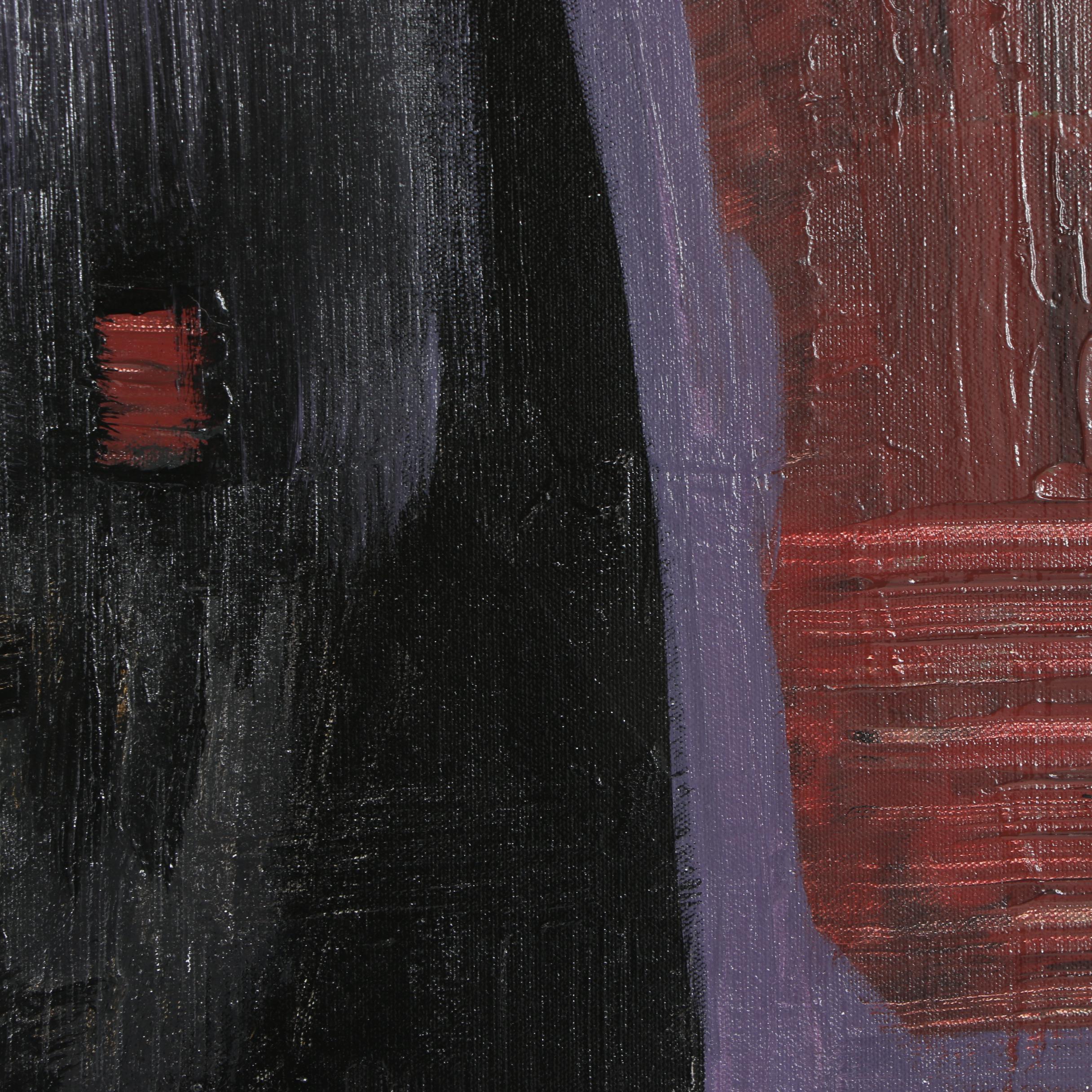 Randy Groden Mixed Media Painting "Castello"