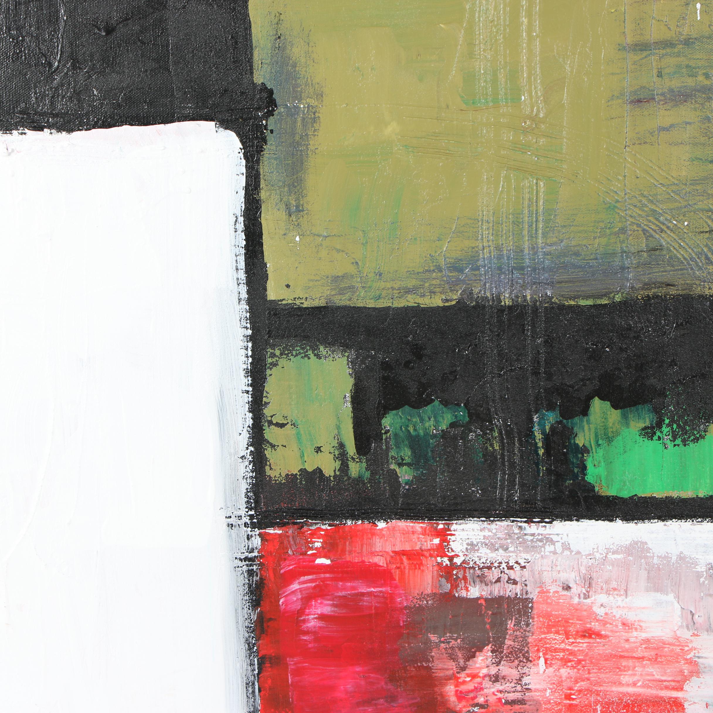 Randy Groden Mixed Media Painting "Fokida"