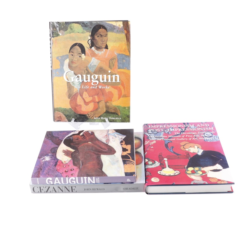 Art Books on Gauguin, Cézanne and Impressionism