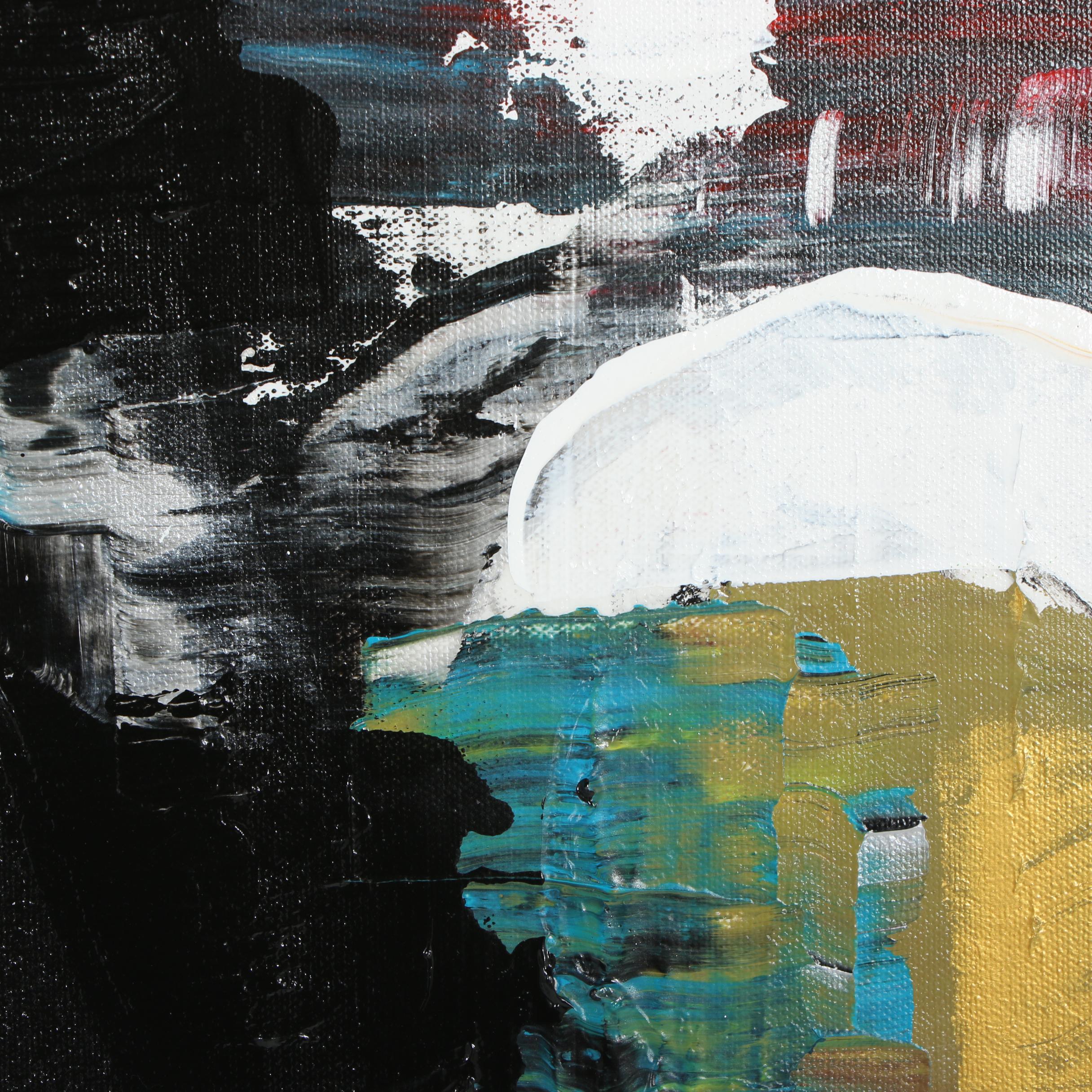 Randy Groden Mixed Media Painting "Ficuzza"