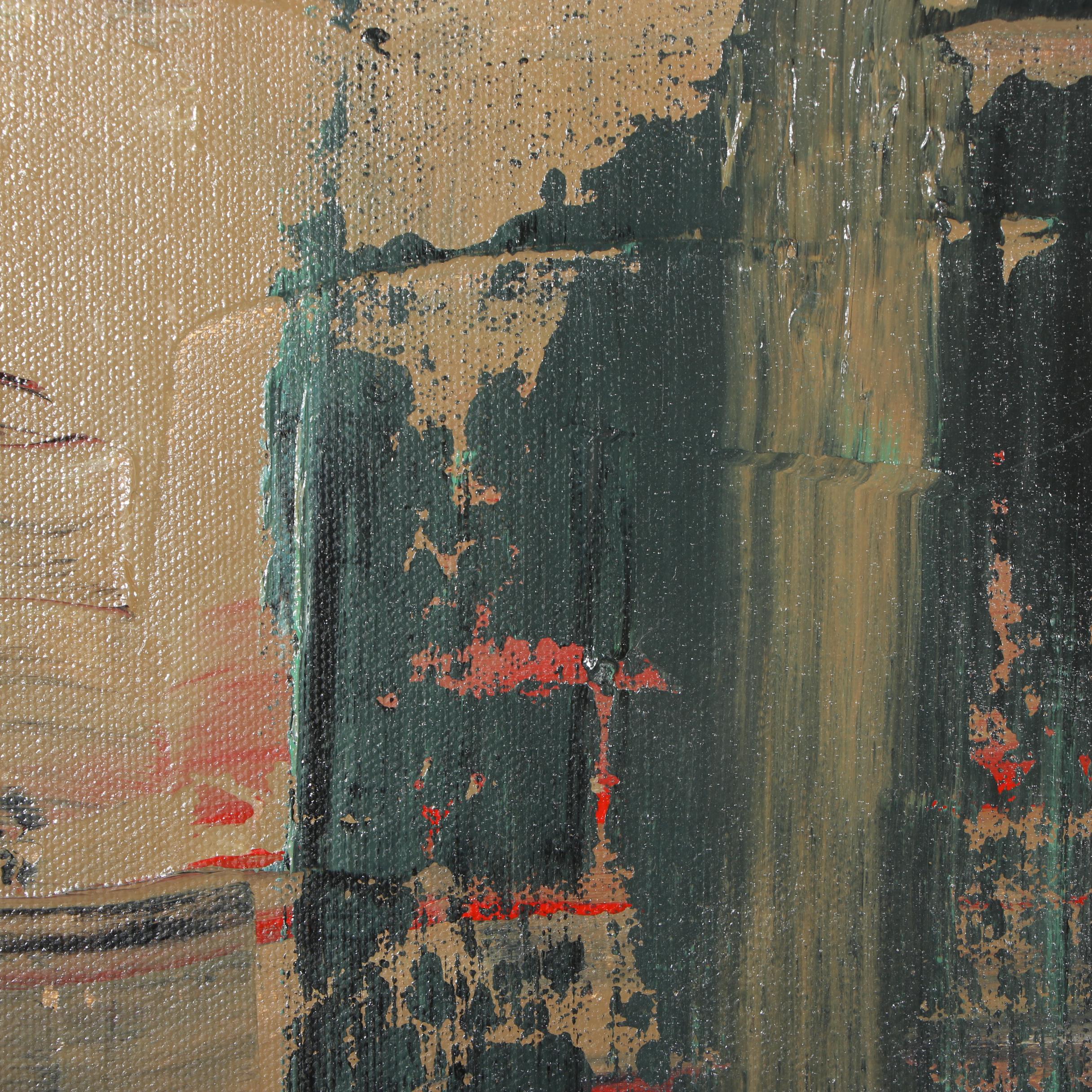 Randy Groden Mixed Media Painting "Metochi"