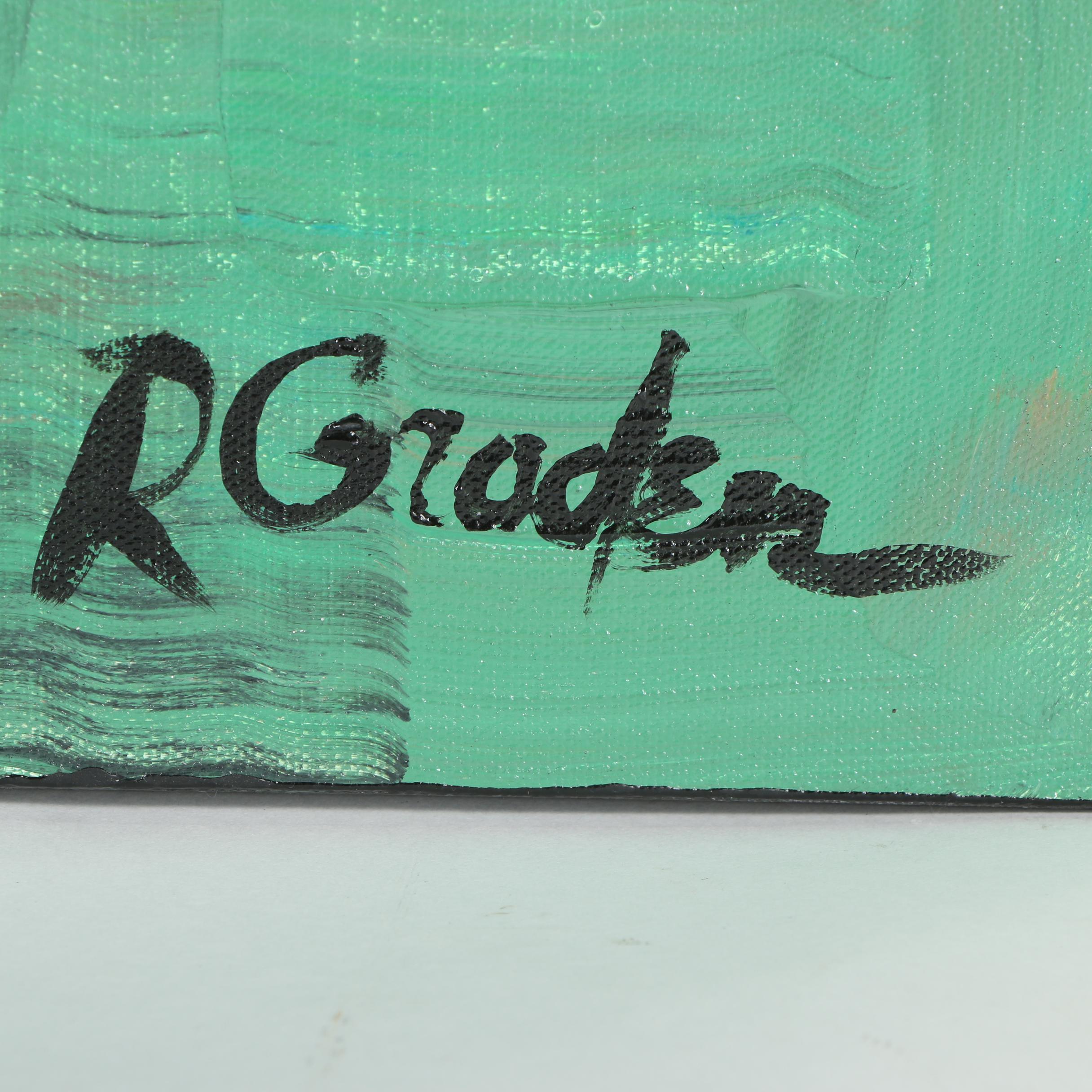 Randy Groden Mixed Media Painting "Metochi"