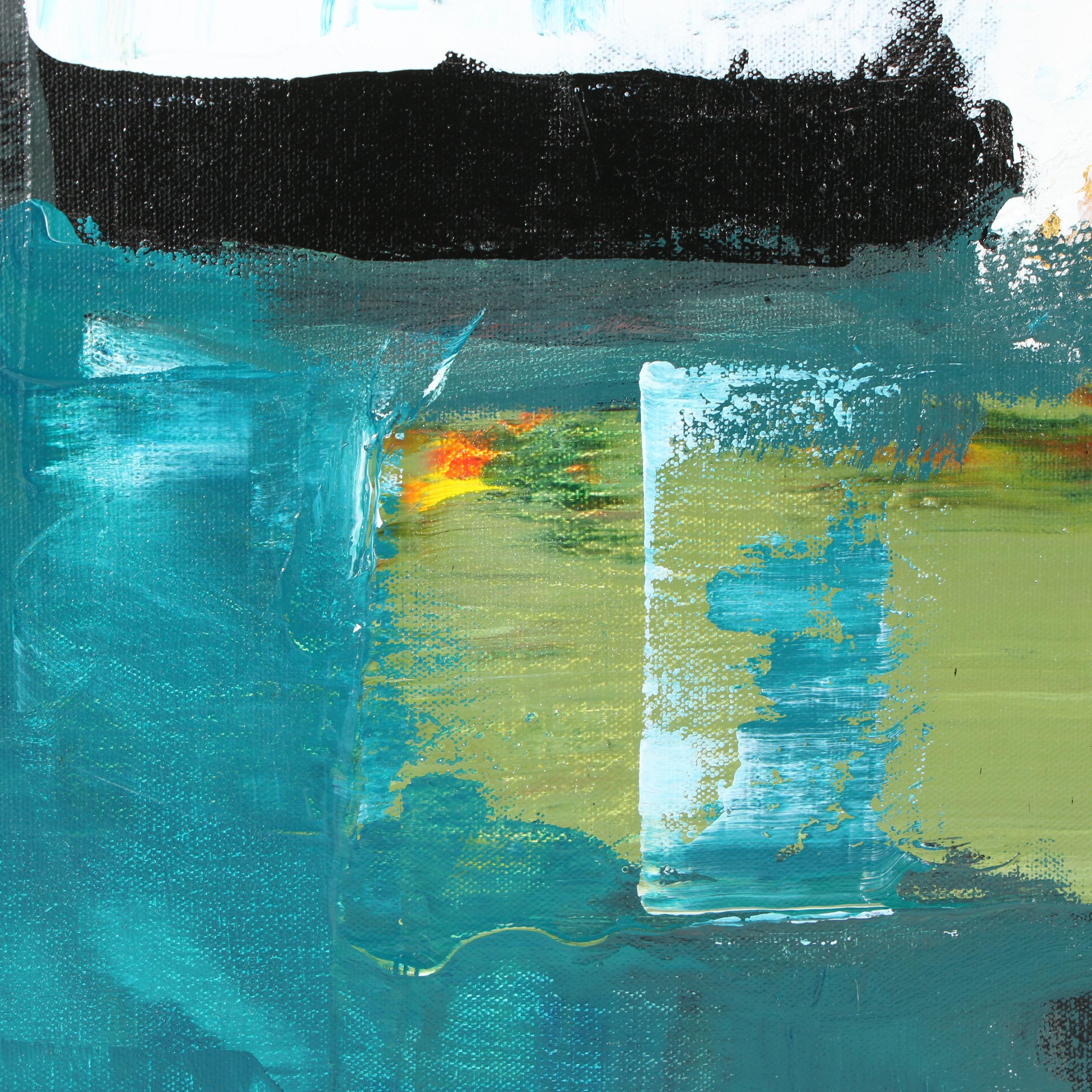 Randy Groden Mixed Media Painting "Trypiti"