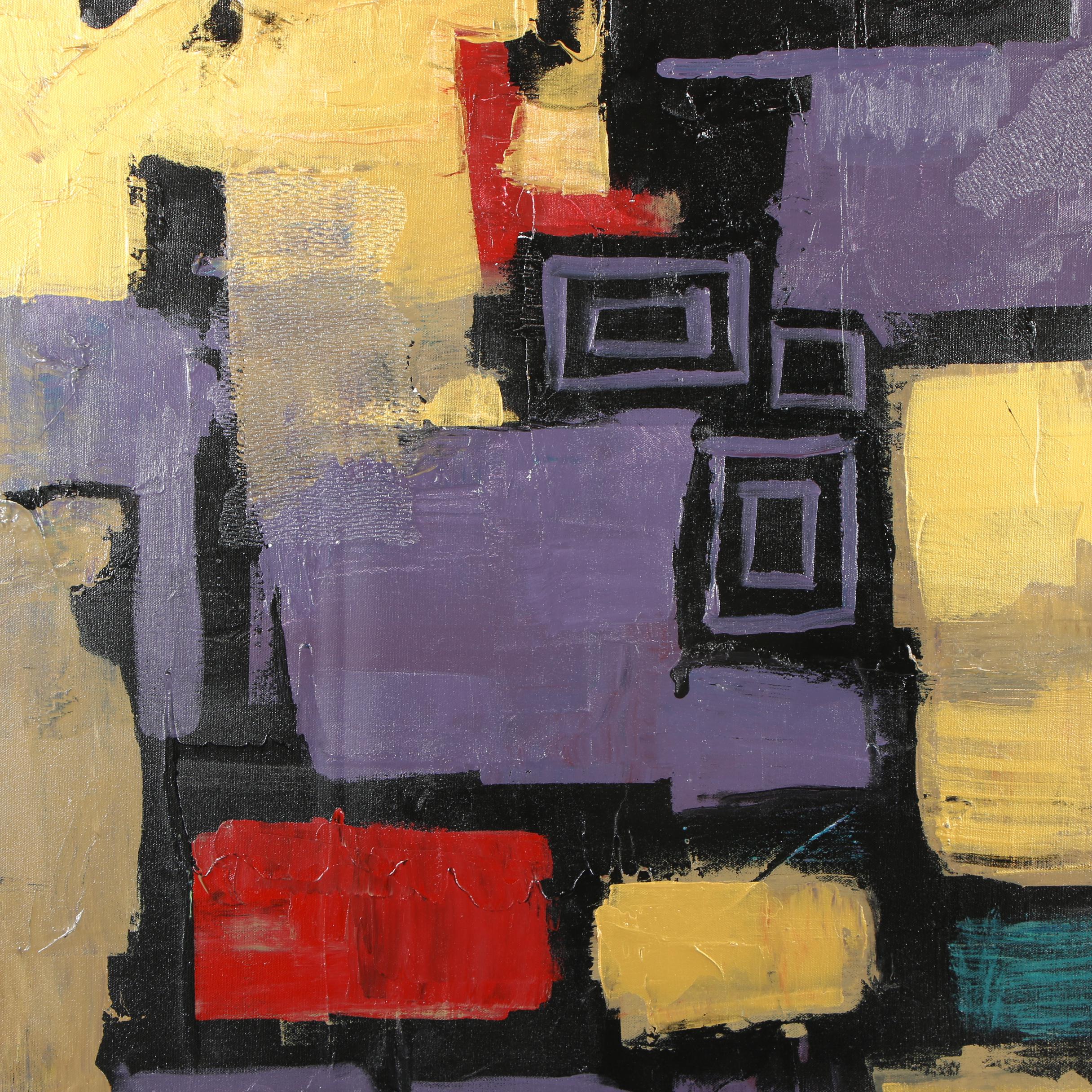 Randy Groden Mixed Media Painting "Mozia"