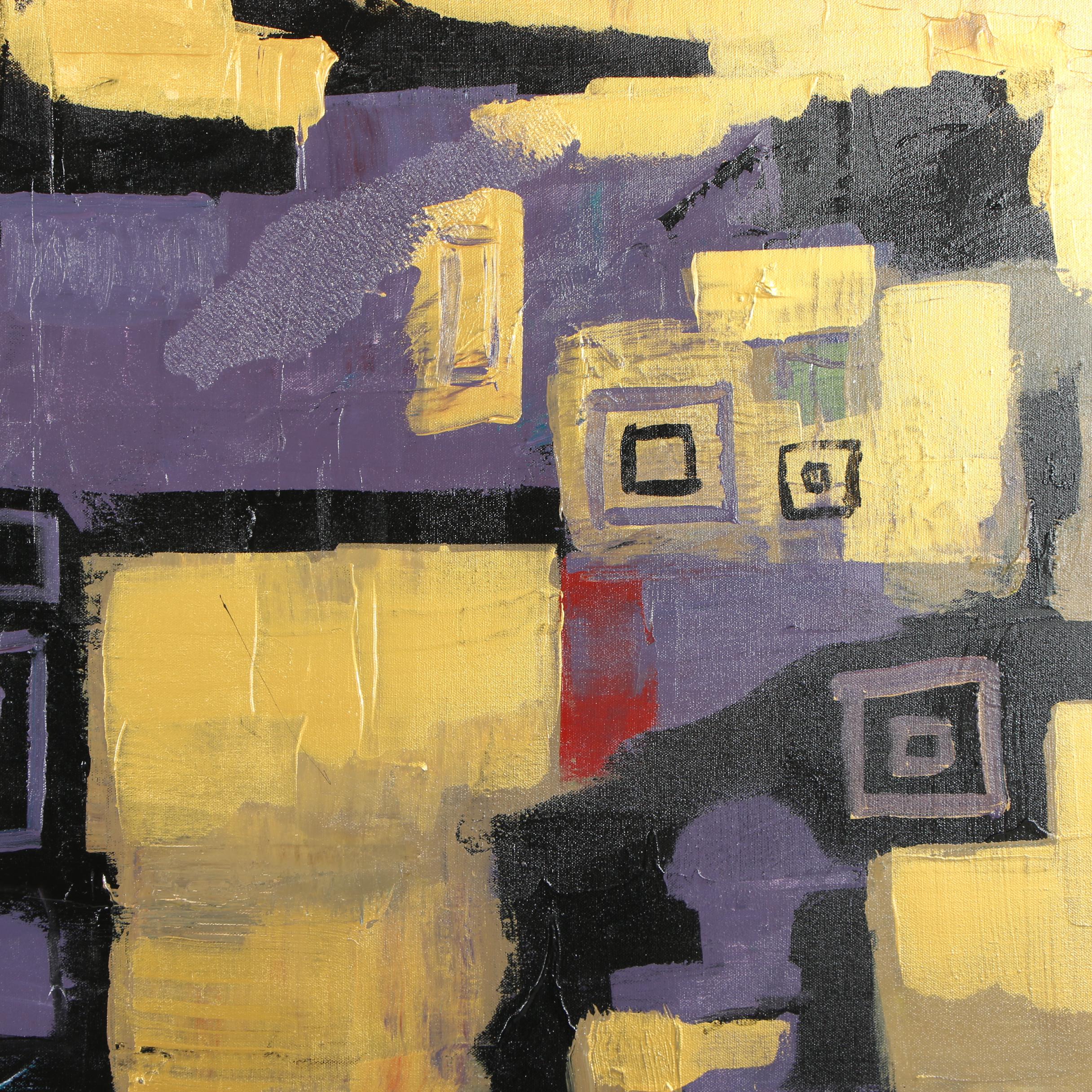 Randy Groden Mixed Media Painting "Mozia"