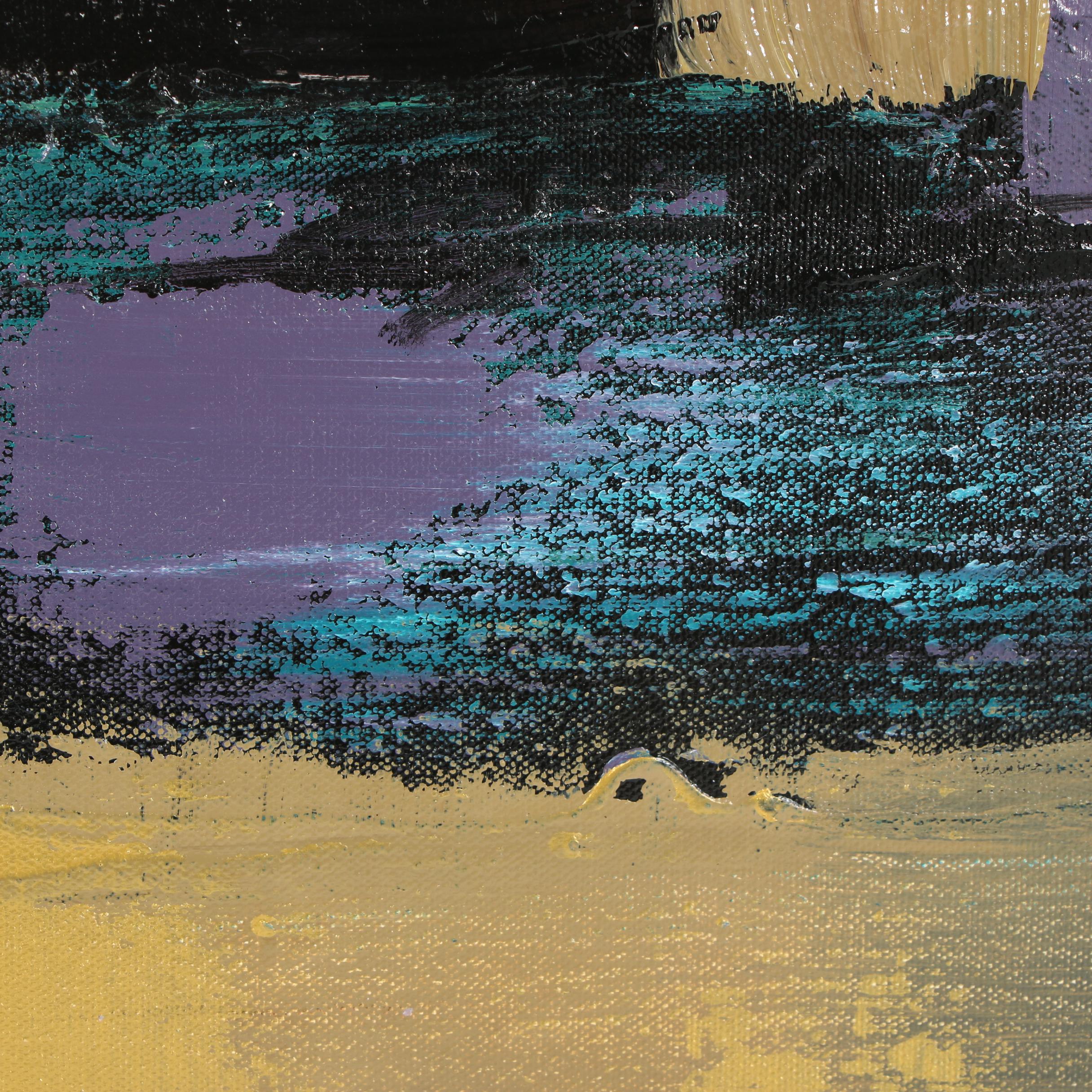 Randy Groden Mixed Media Painting "Mozia"