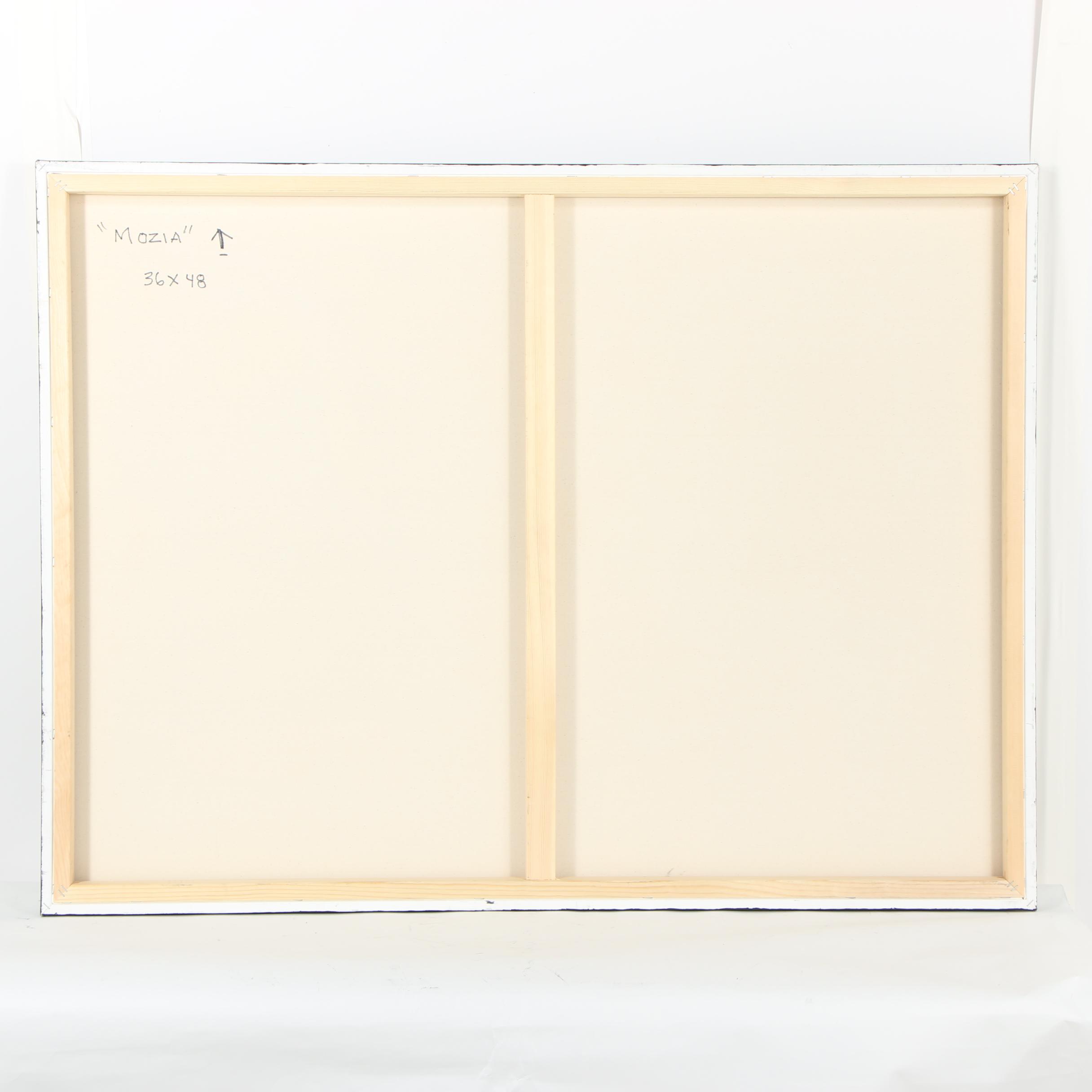 Randy Groden Mixed Media Painting "Mozia"