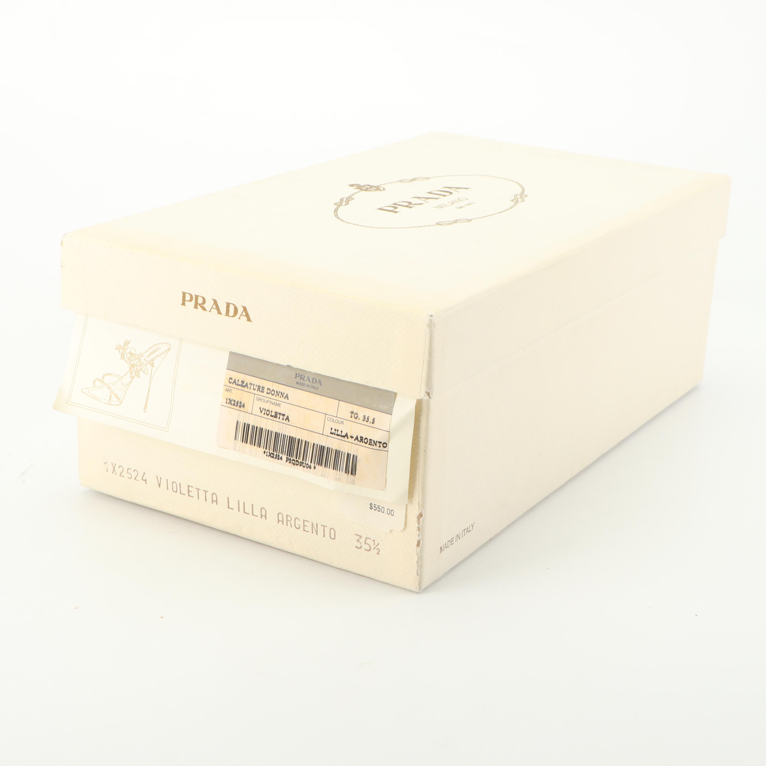 Prada for Neiman Marcus Calzature Donna Strappy Sandals