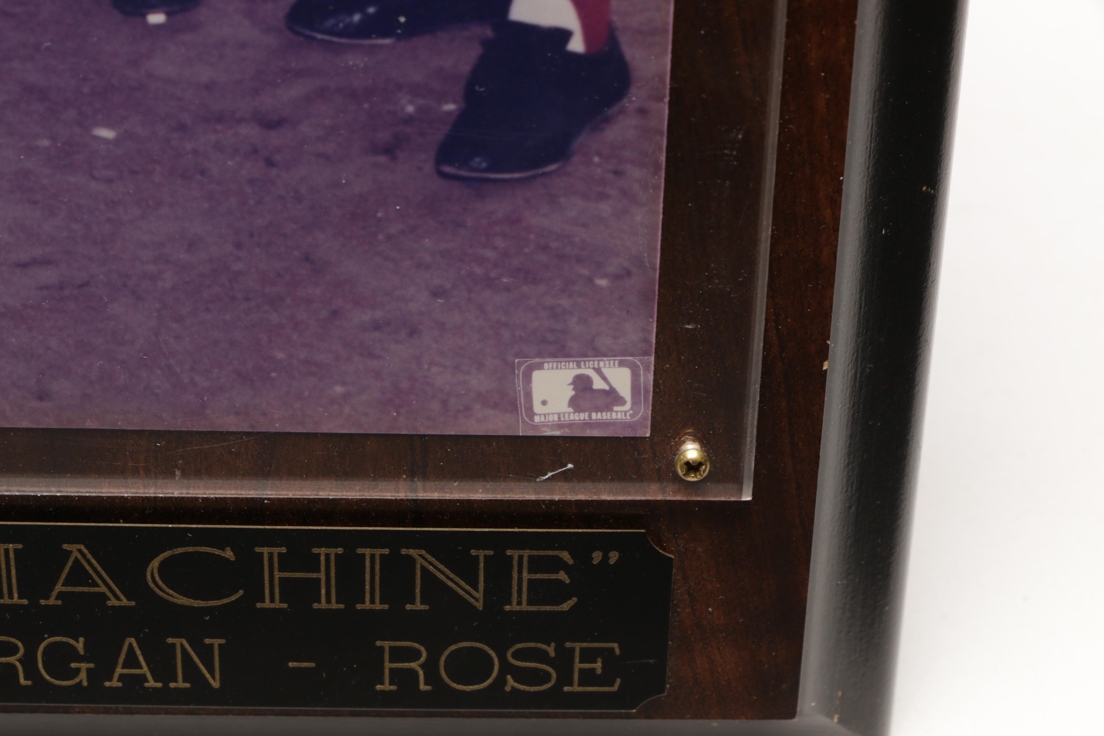 "Big Red Machine" Signed Photo Plaque