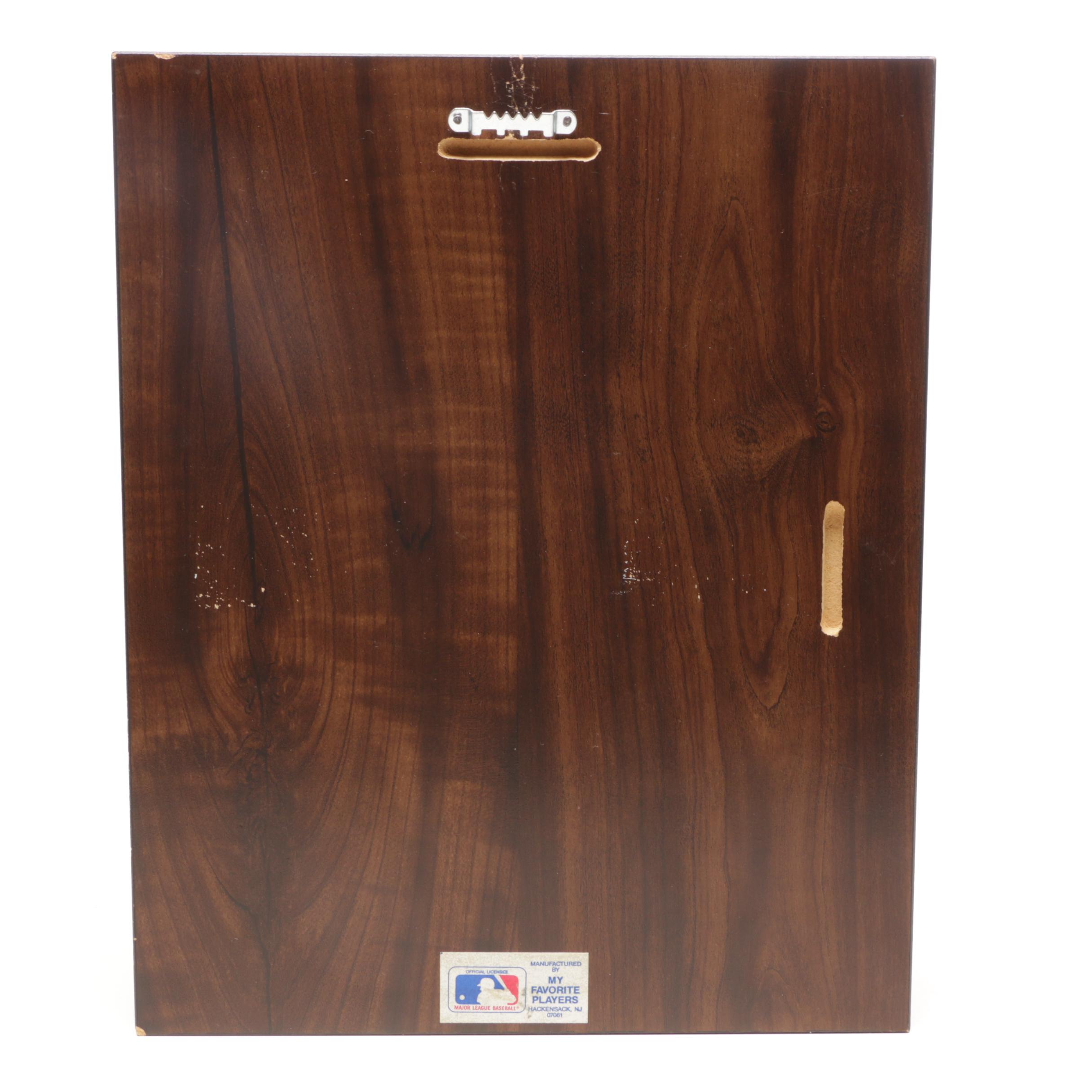 "Big Red Machine" Signed Photo Plaque