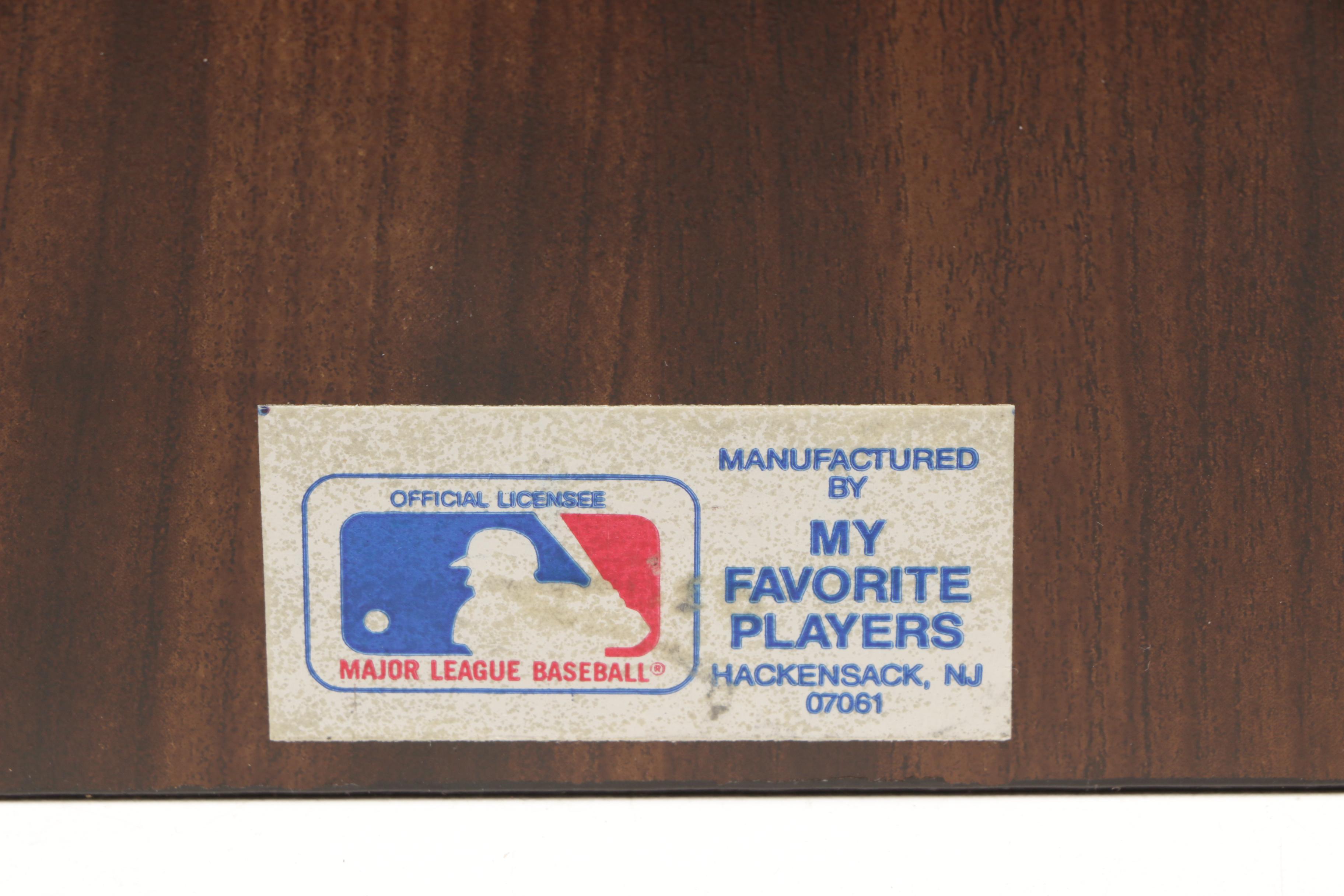 "Big Red Machine" Signed Photo Plaque