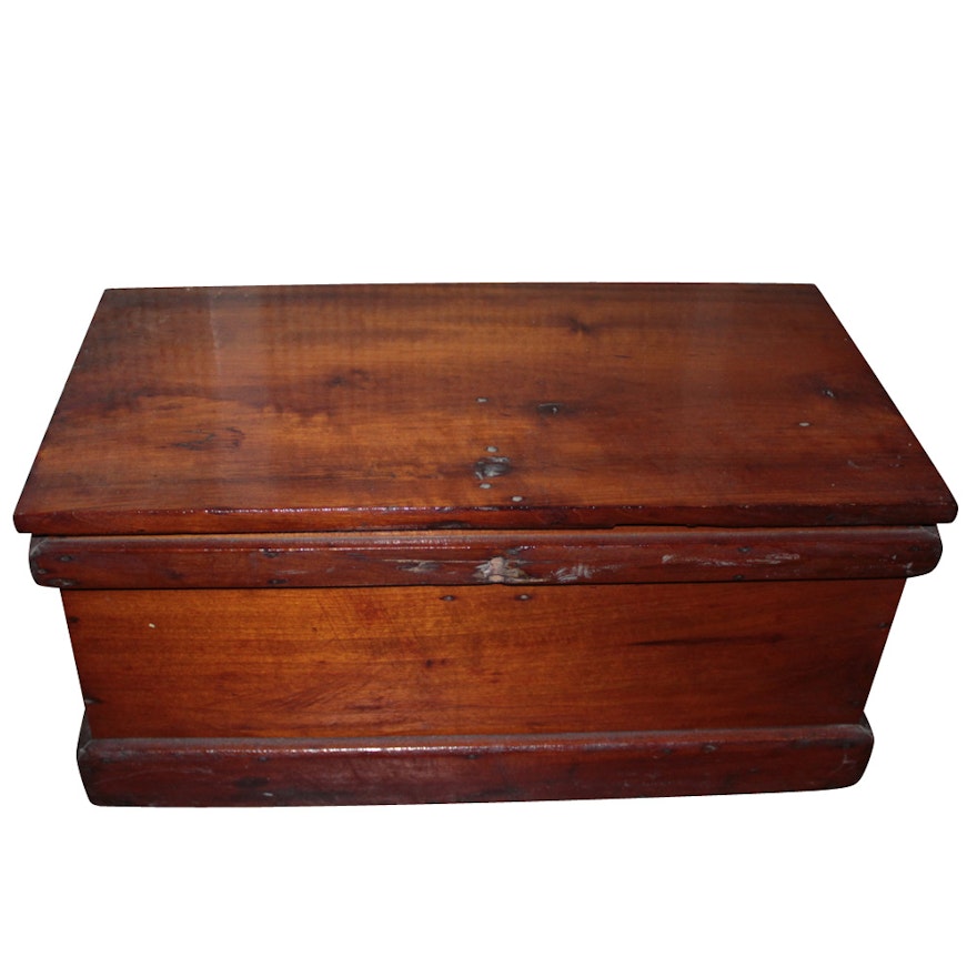 Small Wooden Trunk