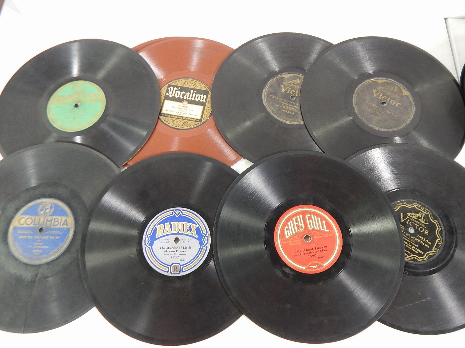 1920s and 1930s Record Albums with Victor, Columbia, Vocalion Labels