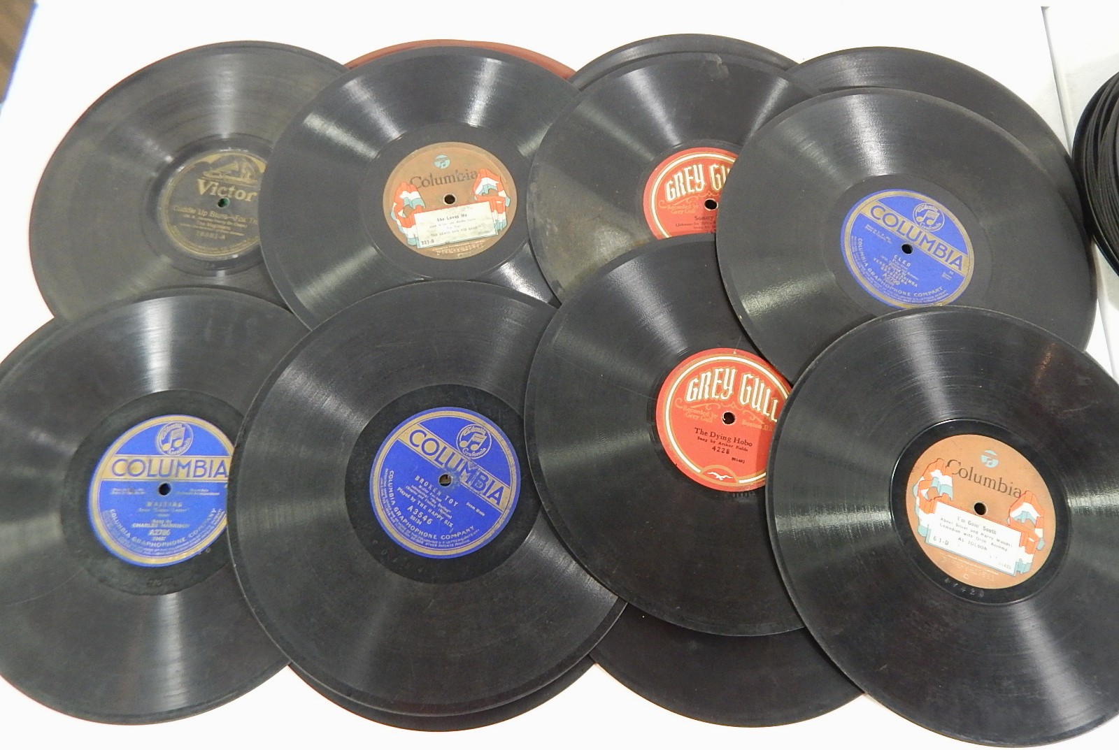 1920s and 1930s Record Albums with Victor, Columbia, Vocalion Labels